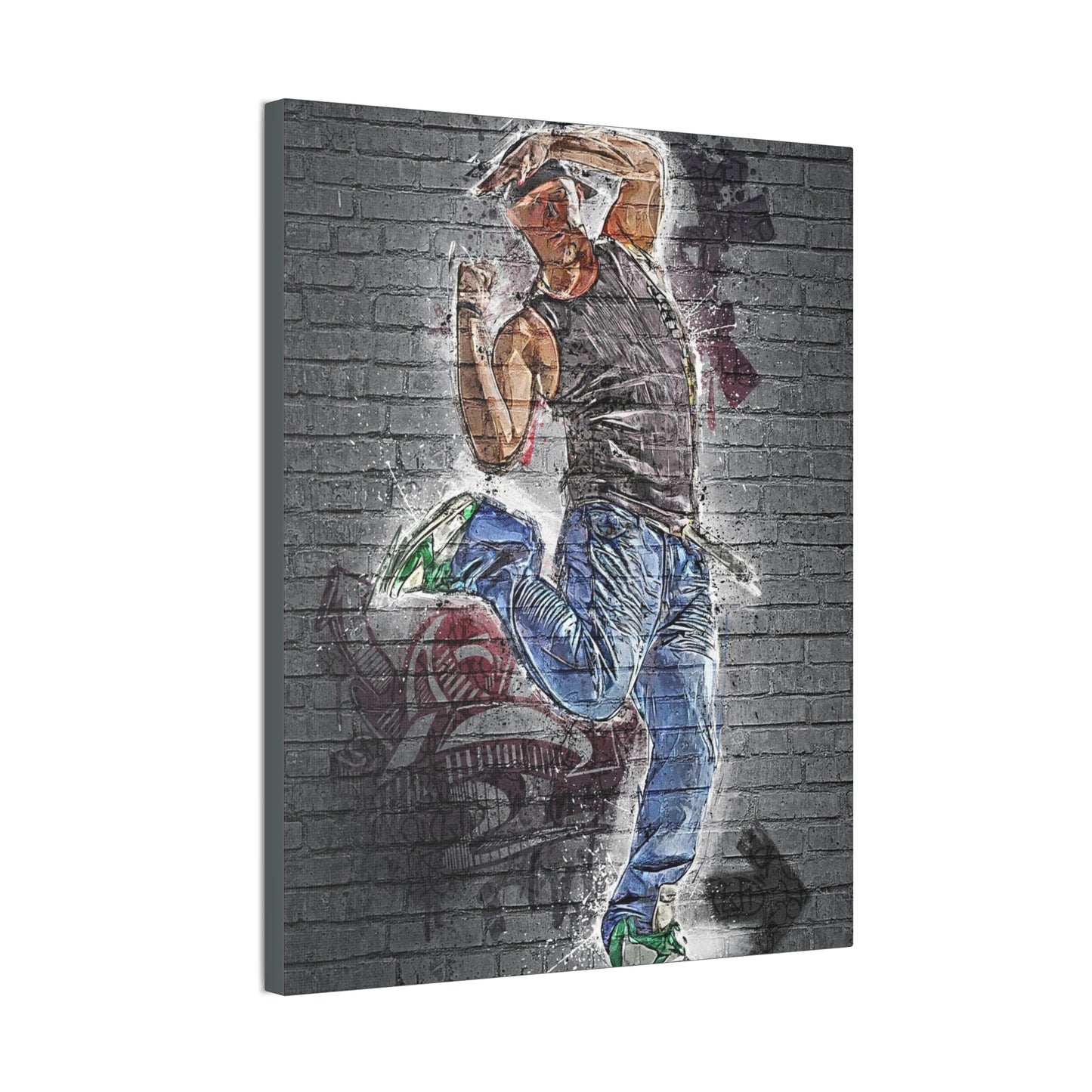 Wall Dancer - Canvas Stretched, 0.75"