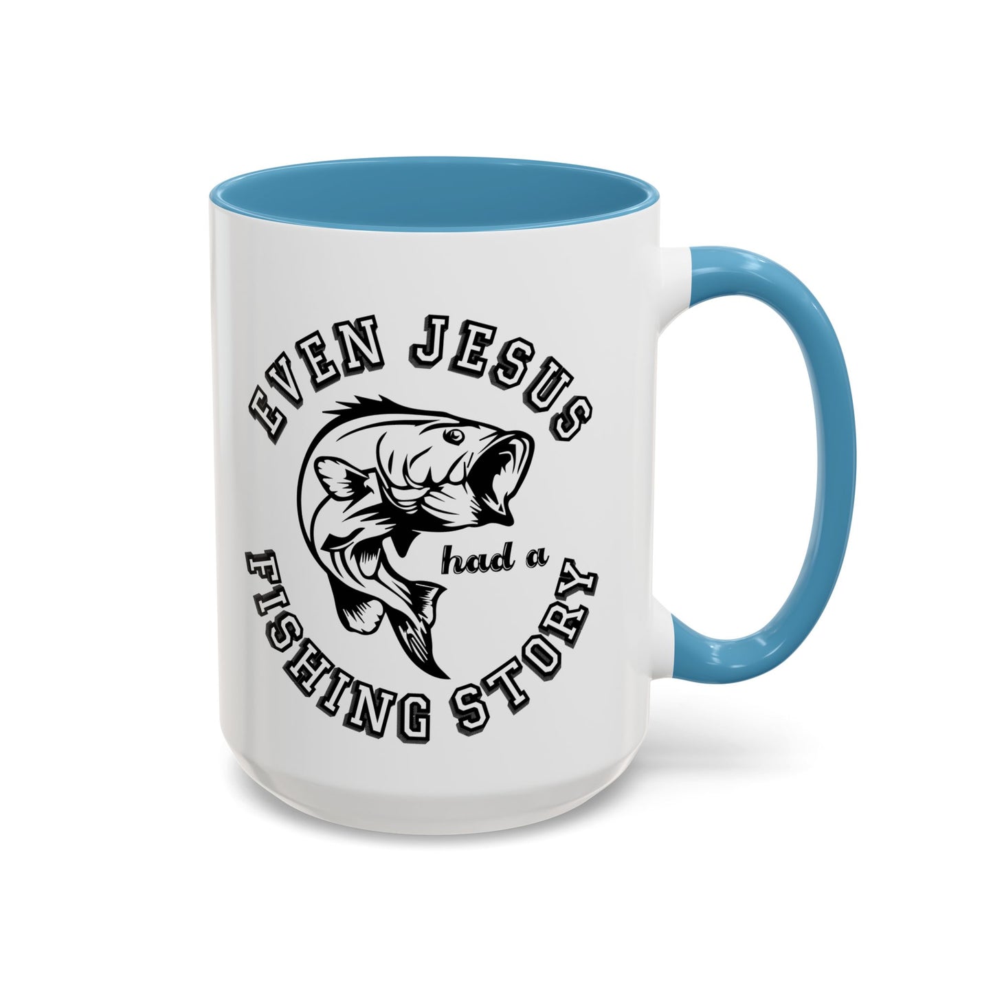 Fishing - Accent Coffee Mug (11, 15oz)