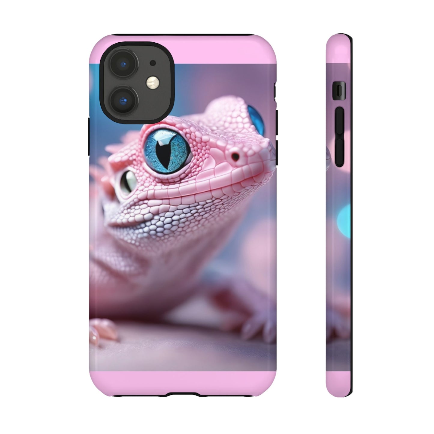 Pink Lizard - Whimsical Phone Cases