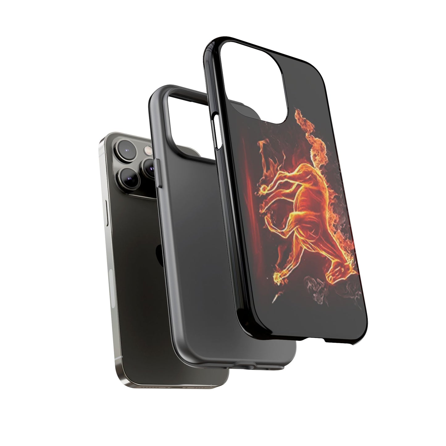 Burning Horse - Whimsical Phone Cases