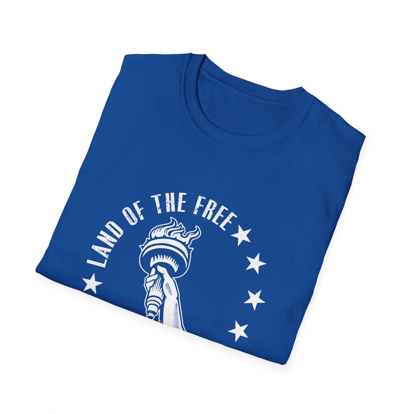 Land of the Free - Unisex Softstyle T-Shirt