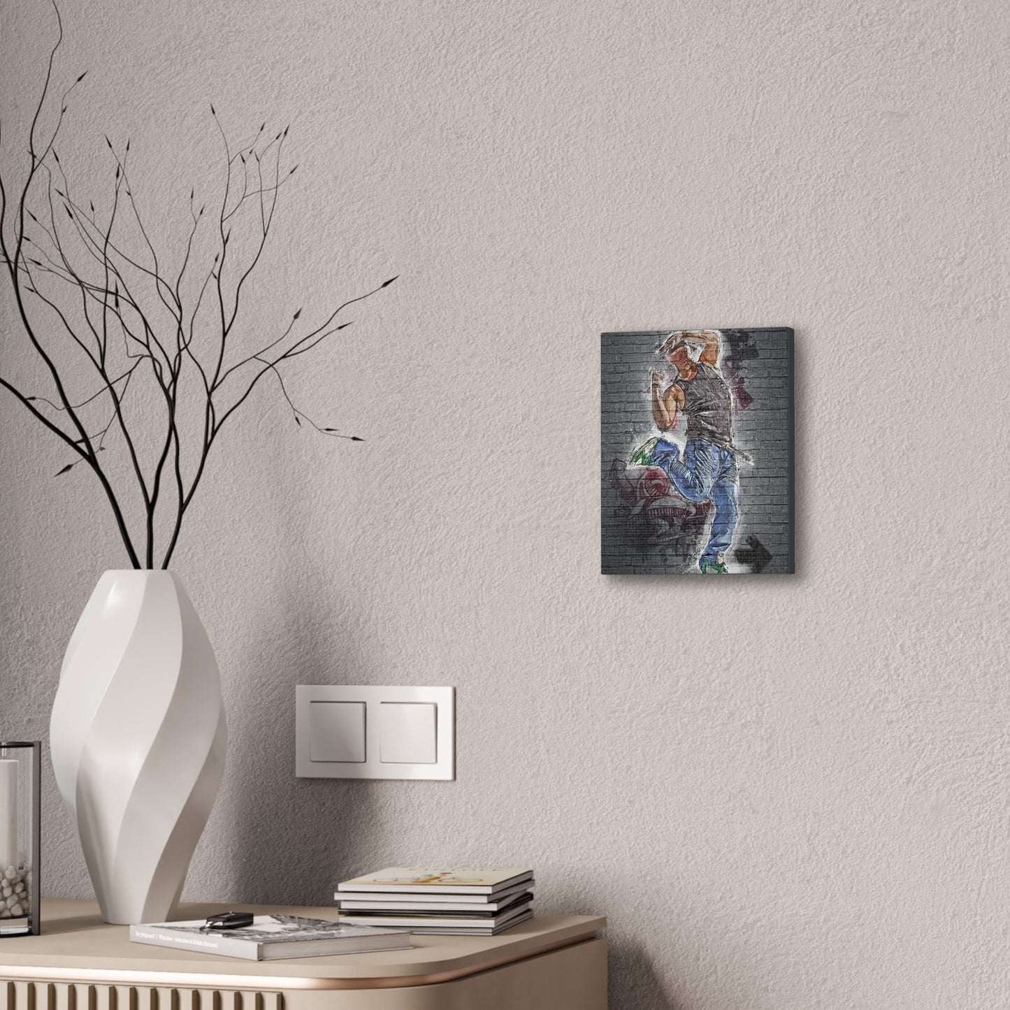 Wall Dancer - Canvas Stretched, 0.75"