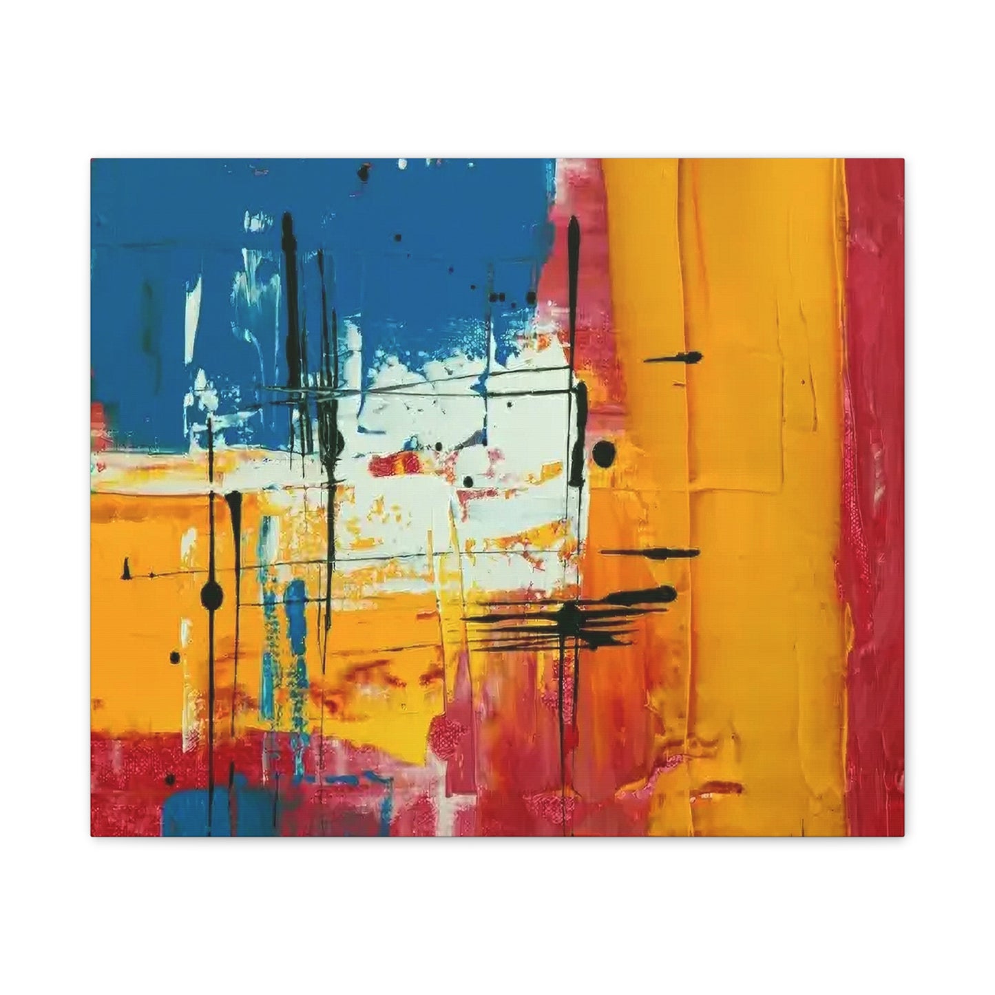 Abstract - Canvas Stretched, 0.75" - Wall Art 2026  - Creative