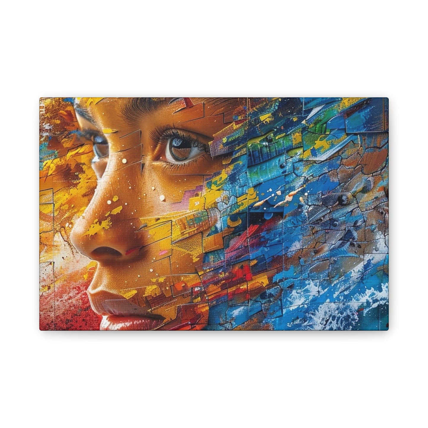 She - Canvas Stretched, 0.75"