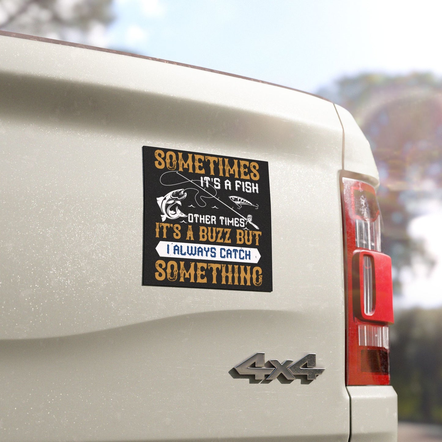 Fishing - Car Magnets - Father's Day