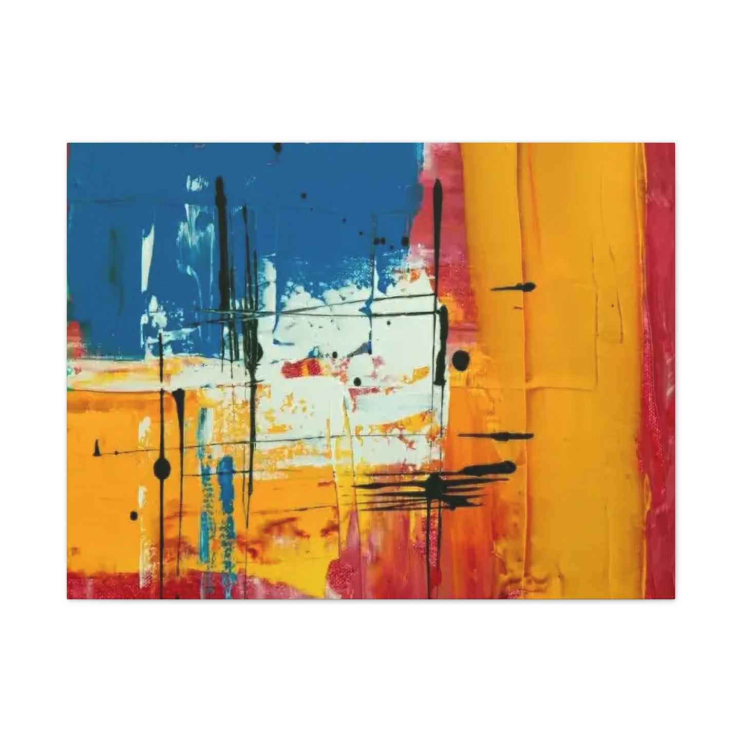 Beautiful Abstract Colors - Canvas Stretched, 0.75"