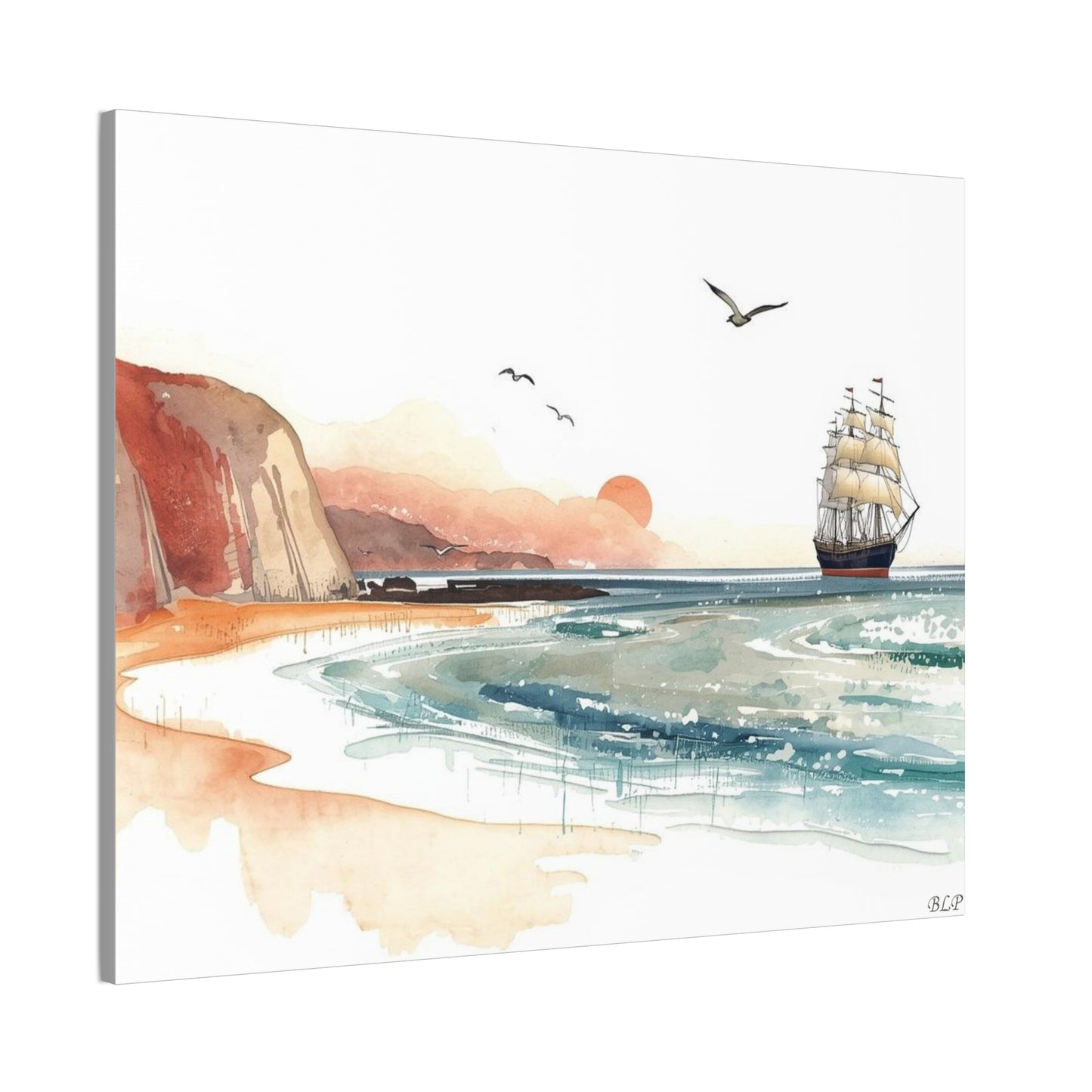 Coastal Clipper - Canvas Stretched, 0.75" - 2026 Wall Art - Places