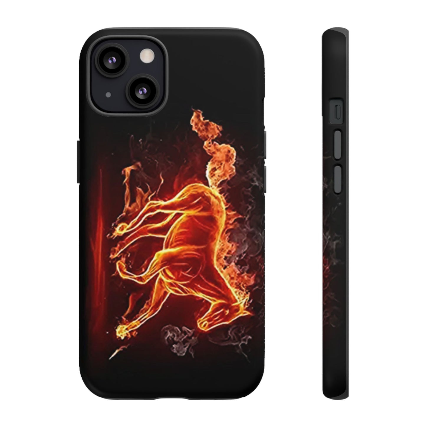 Burning Horse - Whimsical Phone Cases