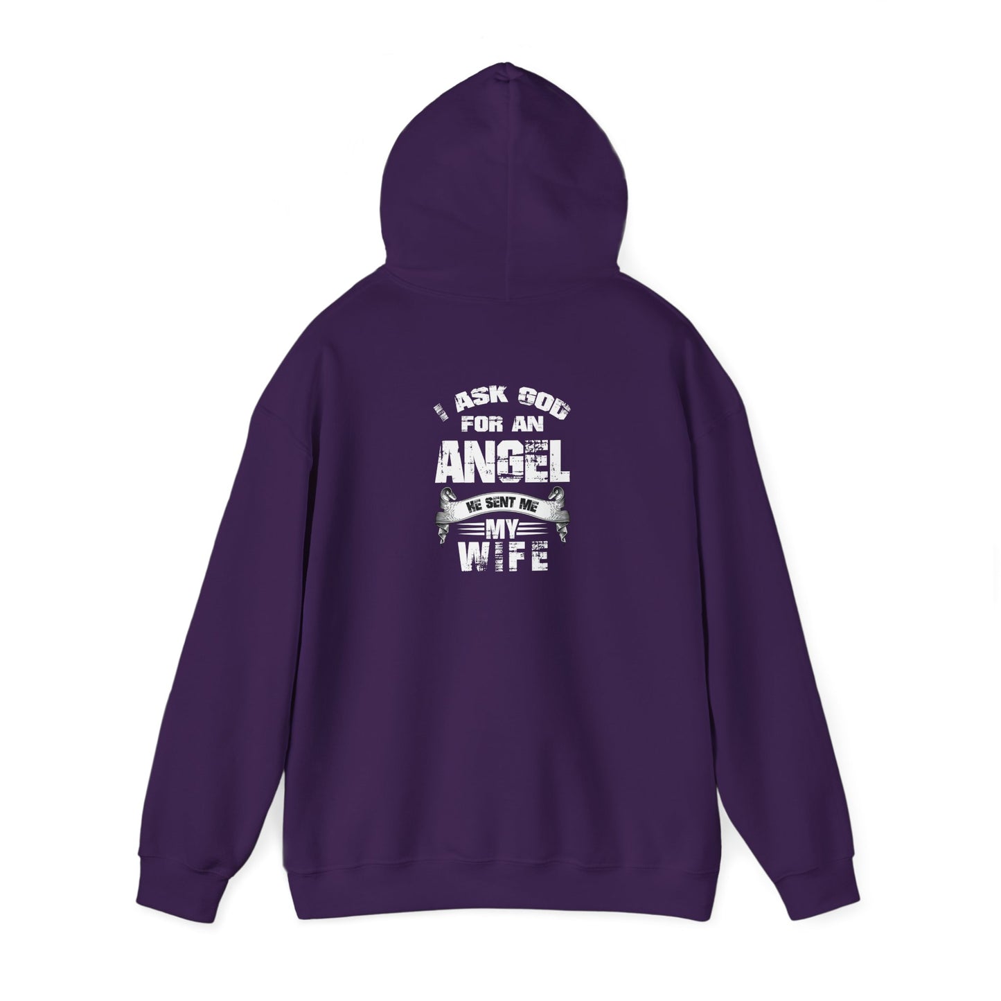 I asked God - Unisex Heavy Blend™ Hooded Sweatshirt