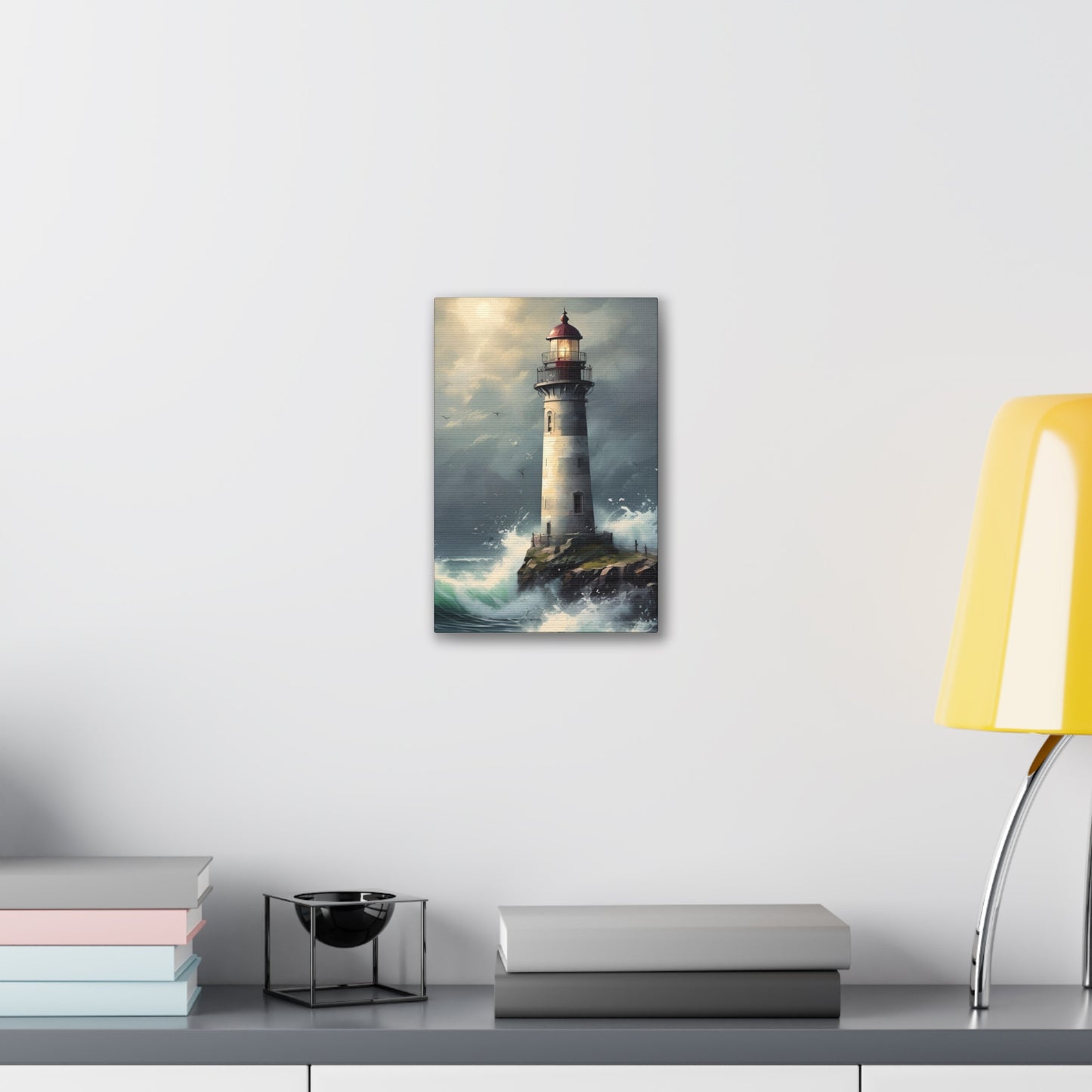 Light House - Canvas Stretched, 0.75"