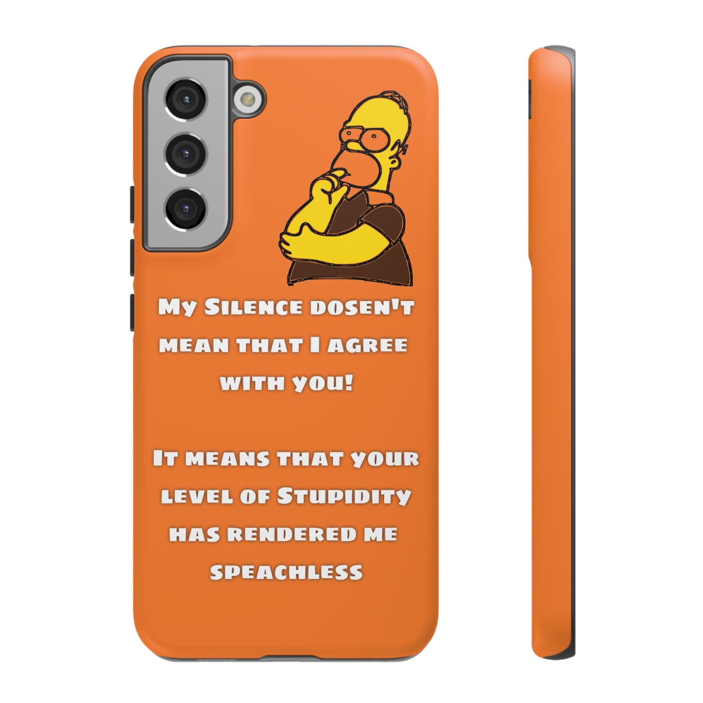 My Silence - Tough Cases - Whimsical Phone Cases