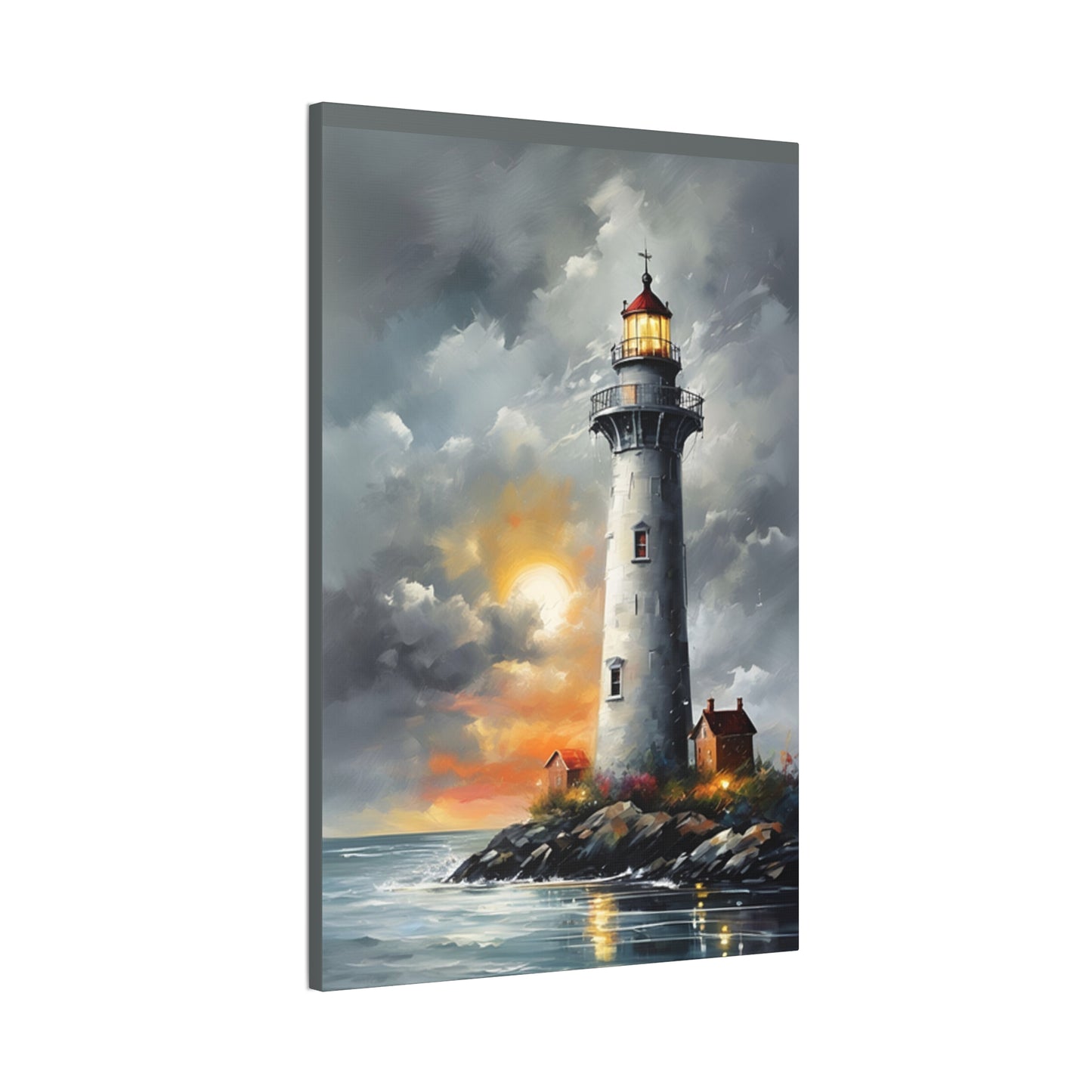 Light House - Canvas -Stretched, 0.75"