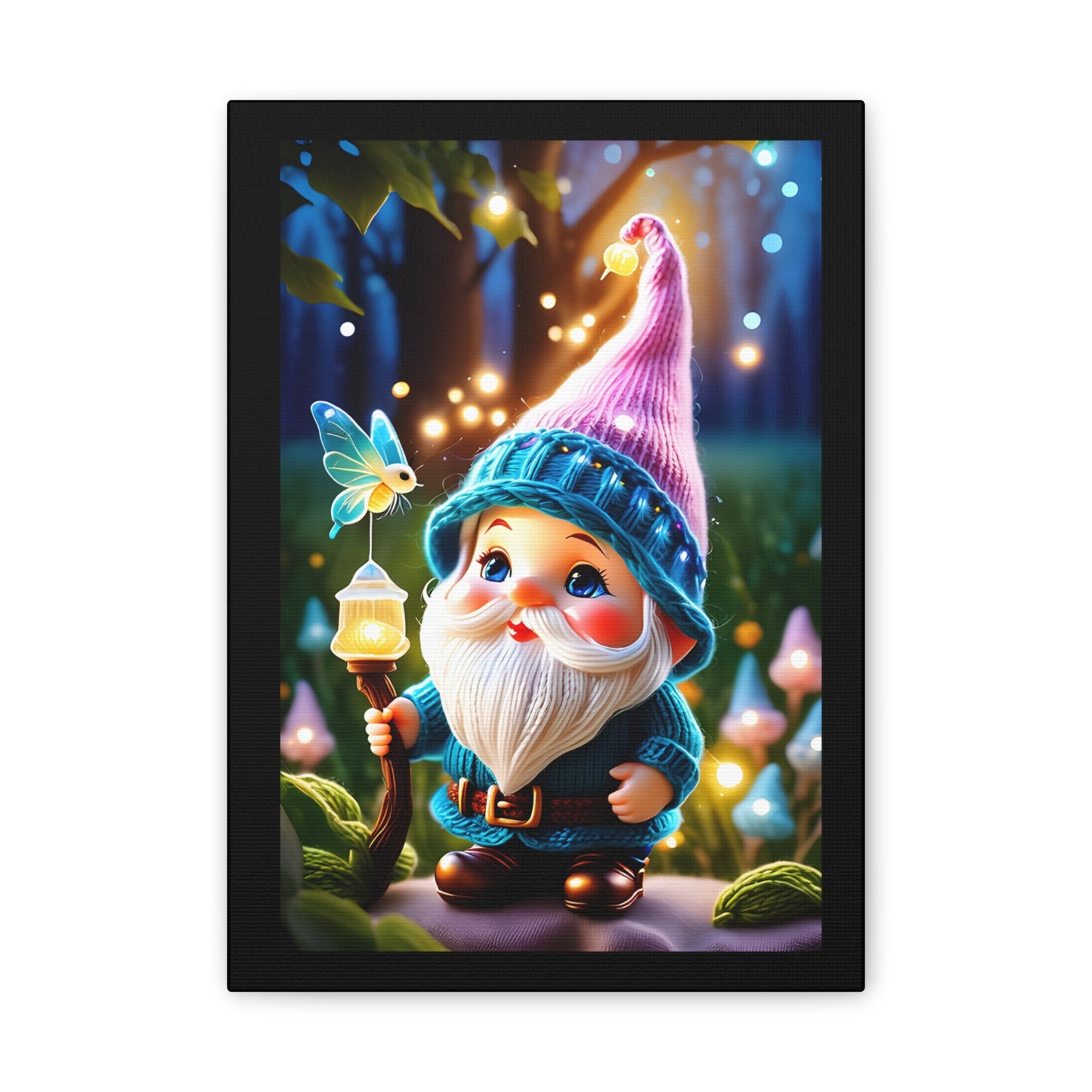 Gnome - Canvas Stretched, 0.75"