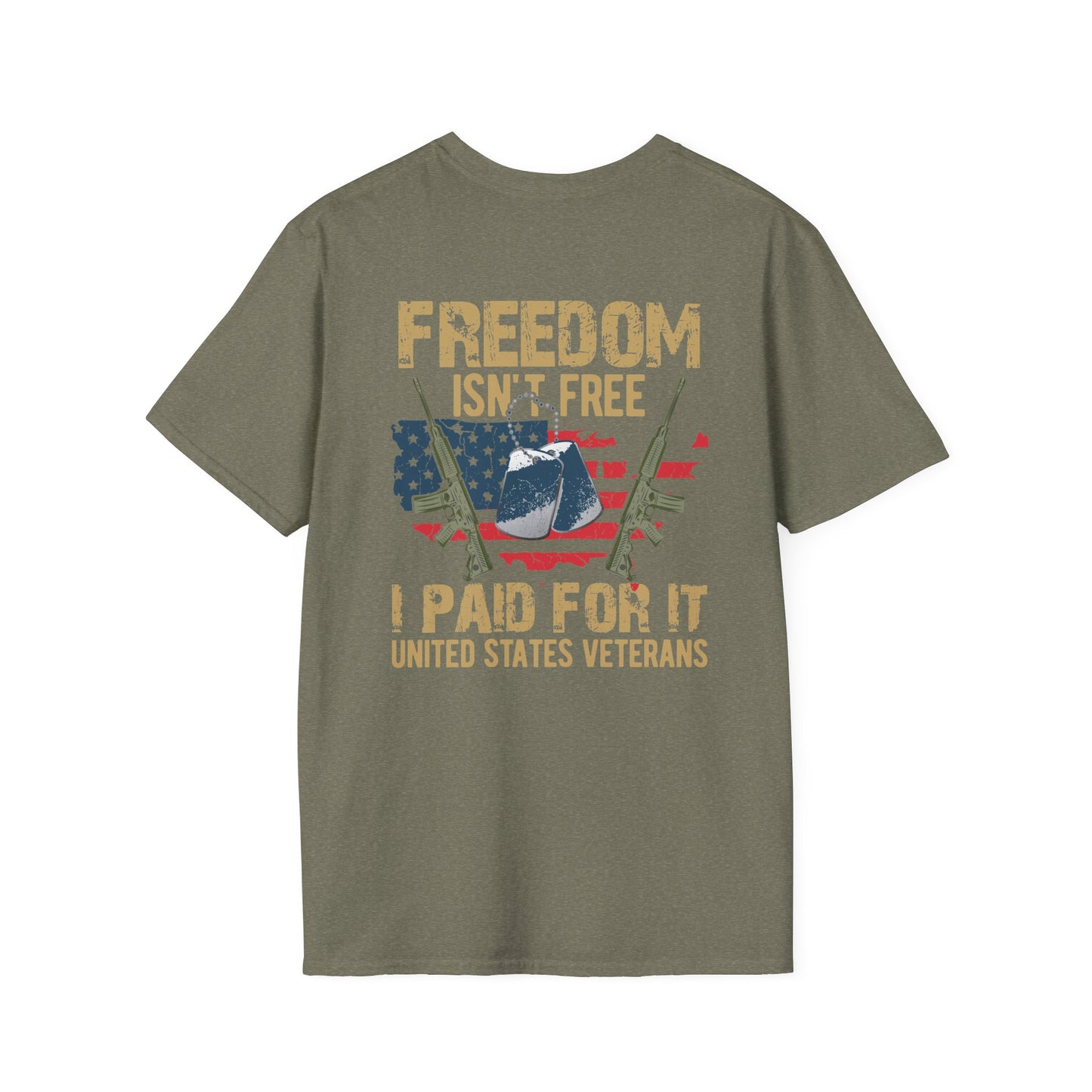 Military - Veteran - Unisex Softstyle T-Shirt