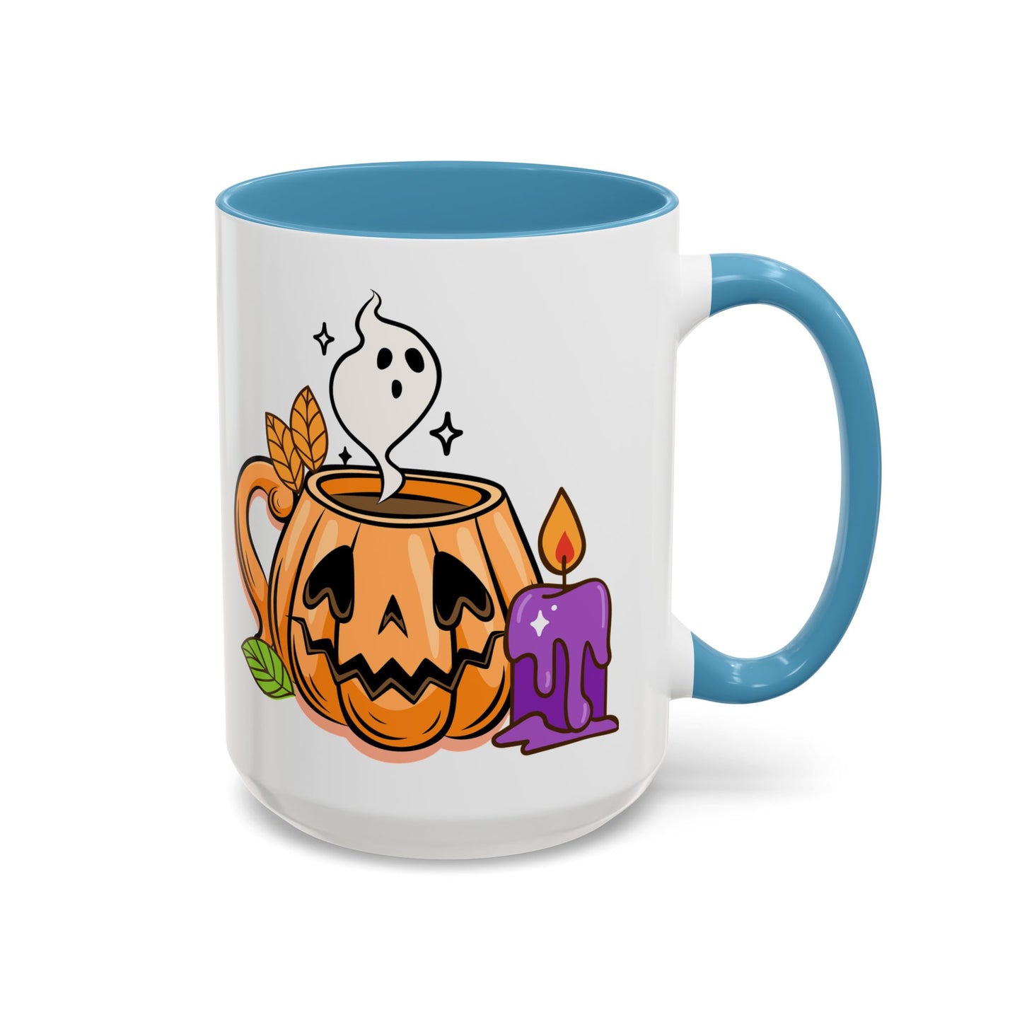 Pumpkin Spice - Accent Coffee Mug (11, 15oz) - Halloween