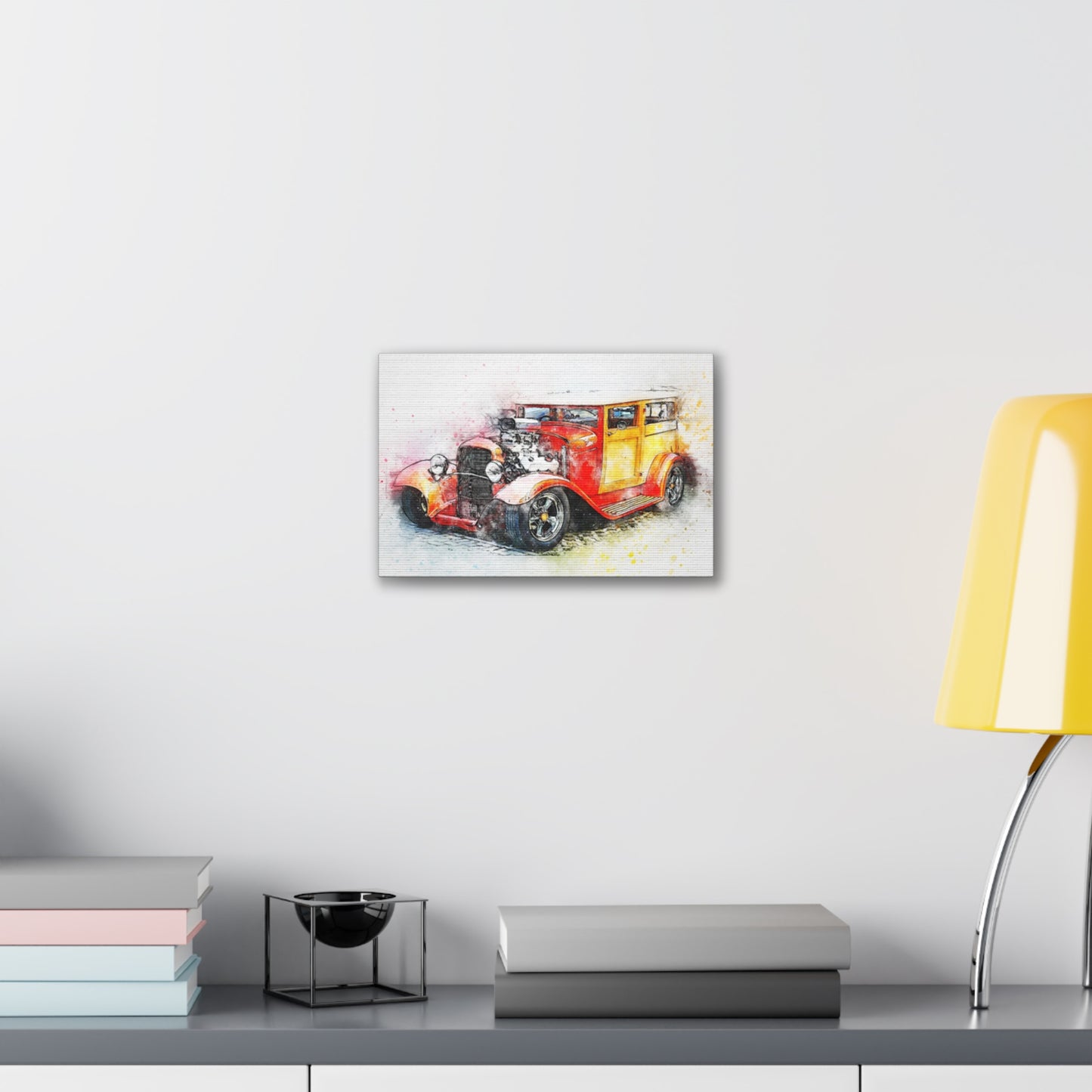 Hot Rod - Canvas Stretched, 0.75" - Father's Day