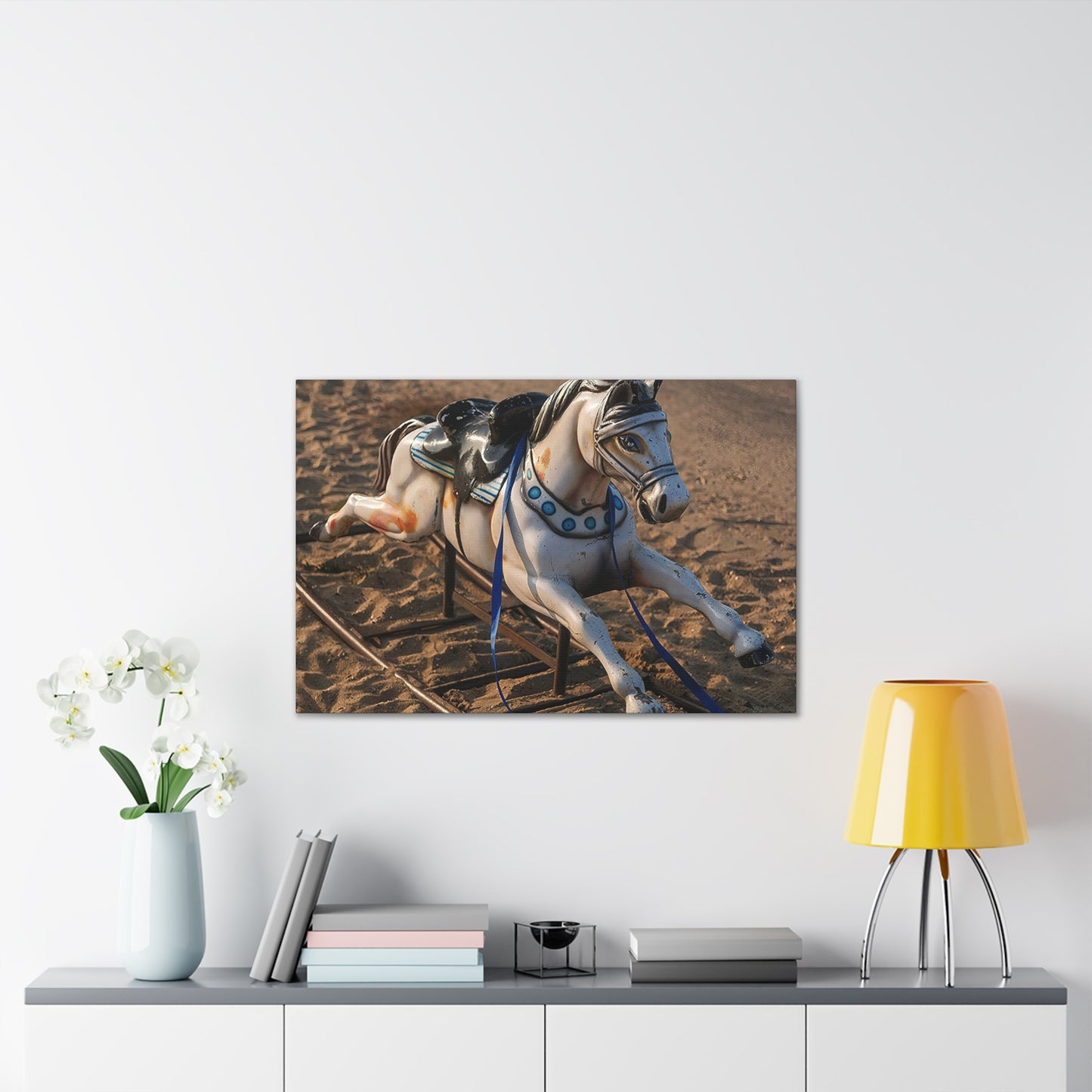 Rocking Horse - Canvas Stretched, 0.75"