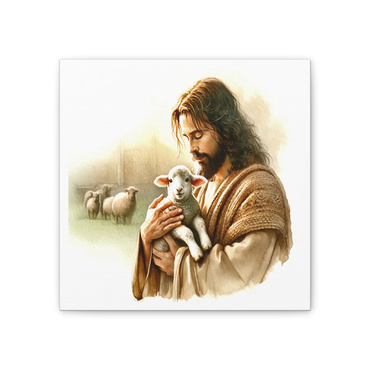 Jesus the Lamb of God - Canvas Stretched, 0.75" Easter