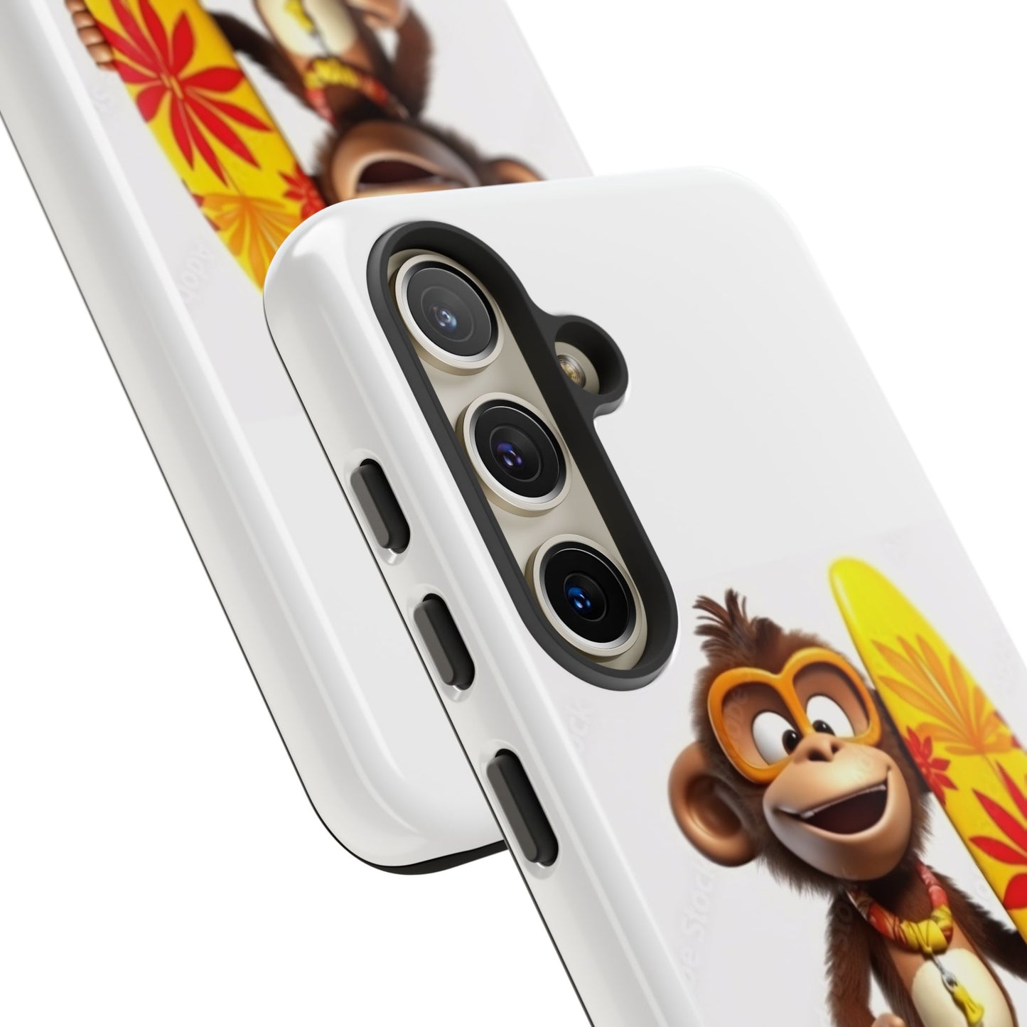 Surfer Monkey -Tough Whimsical Phone Cases