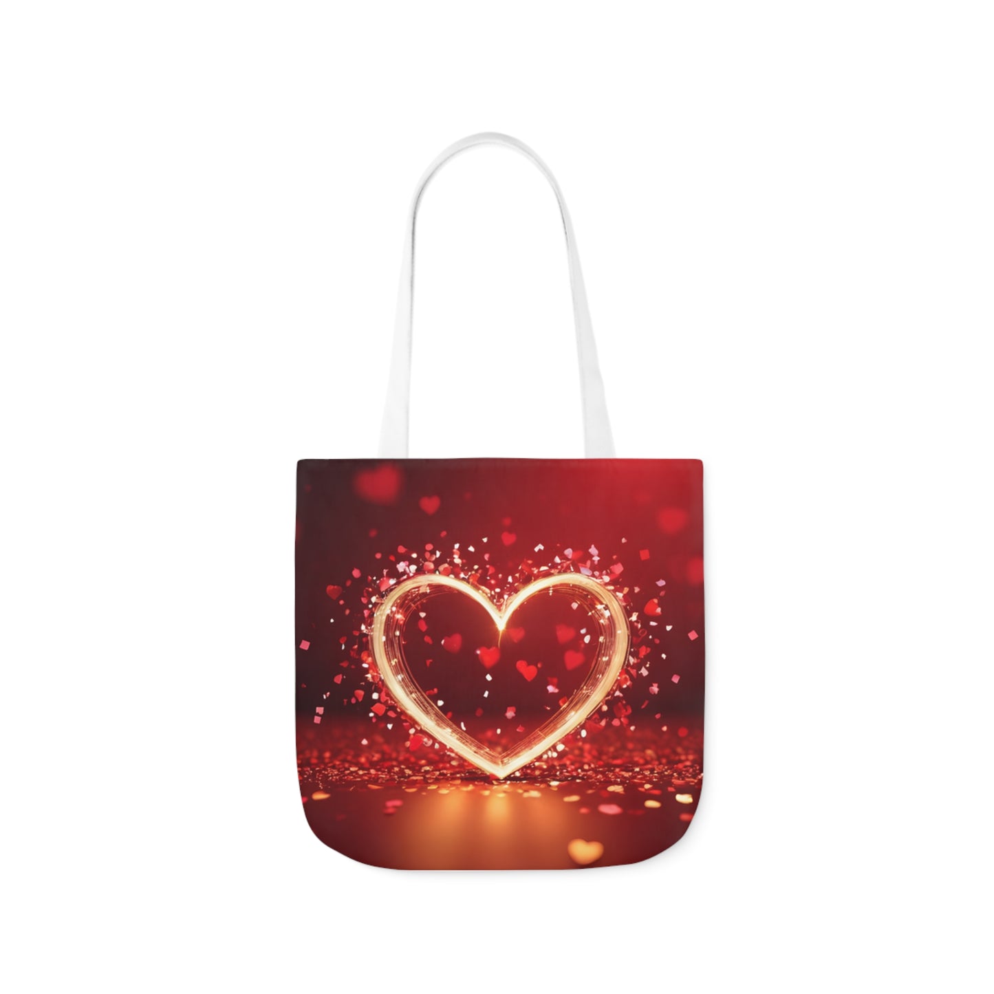 Valentines - Canvas Tote Bag, 5-Color Straps