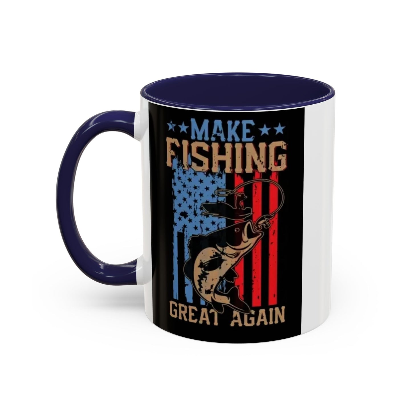 Make Fishing Great Again - Whimsical and Military Mugs