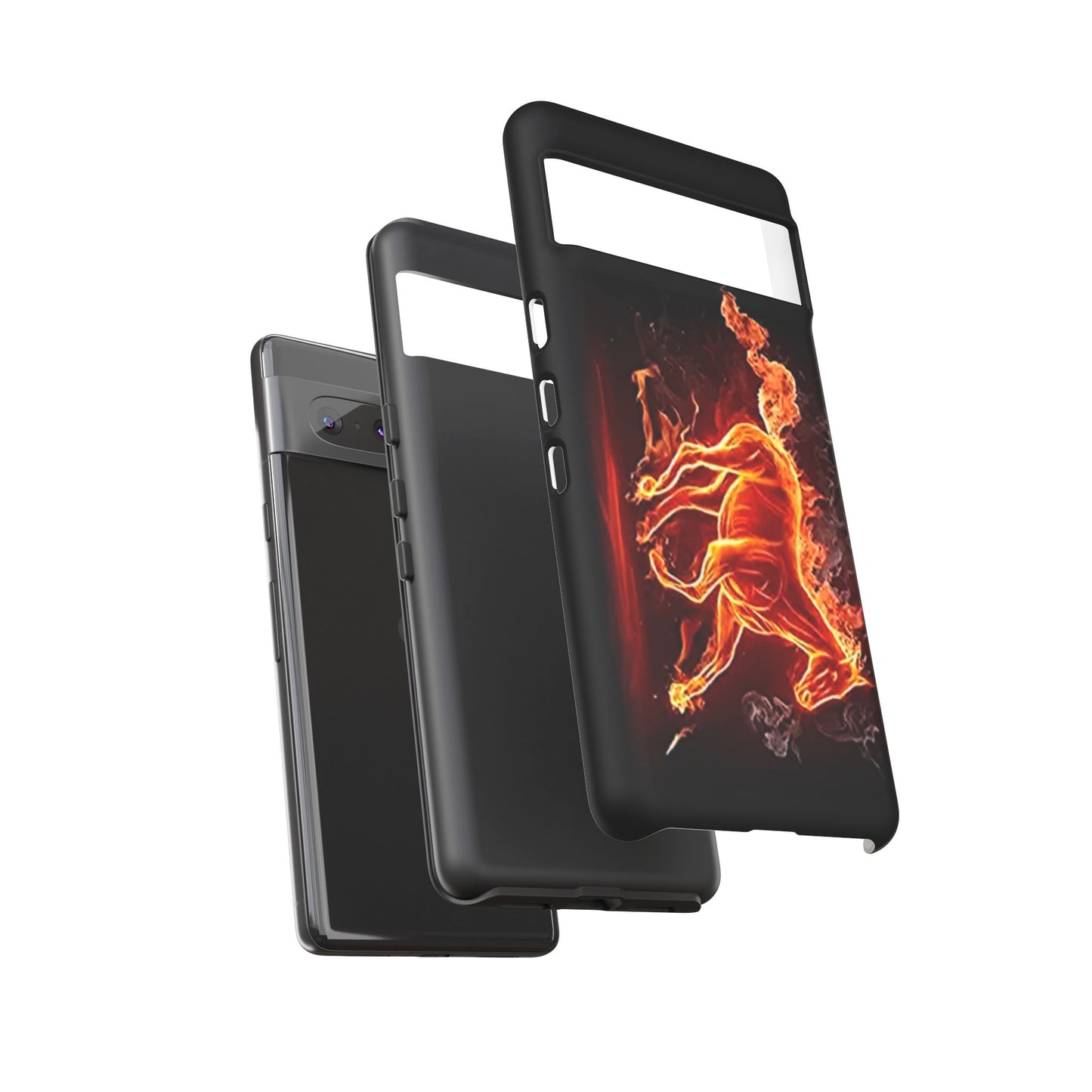 Burning Horse - Whimsical Phone Cases