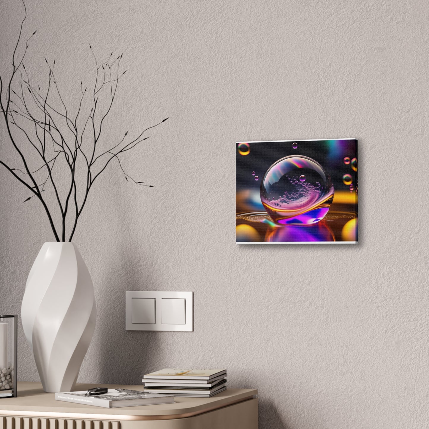 Glass Ball - Canvas Stretched, 0.75"