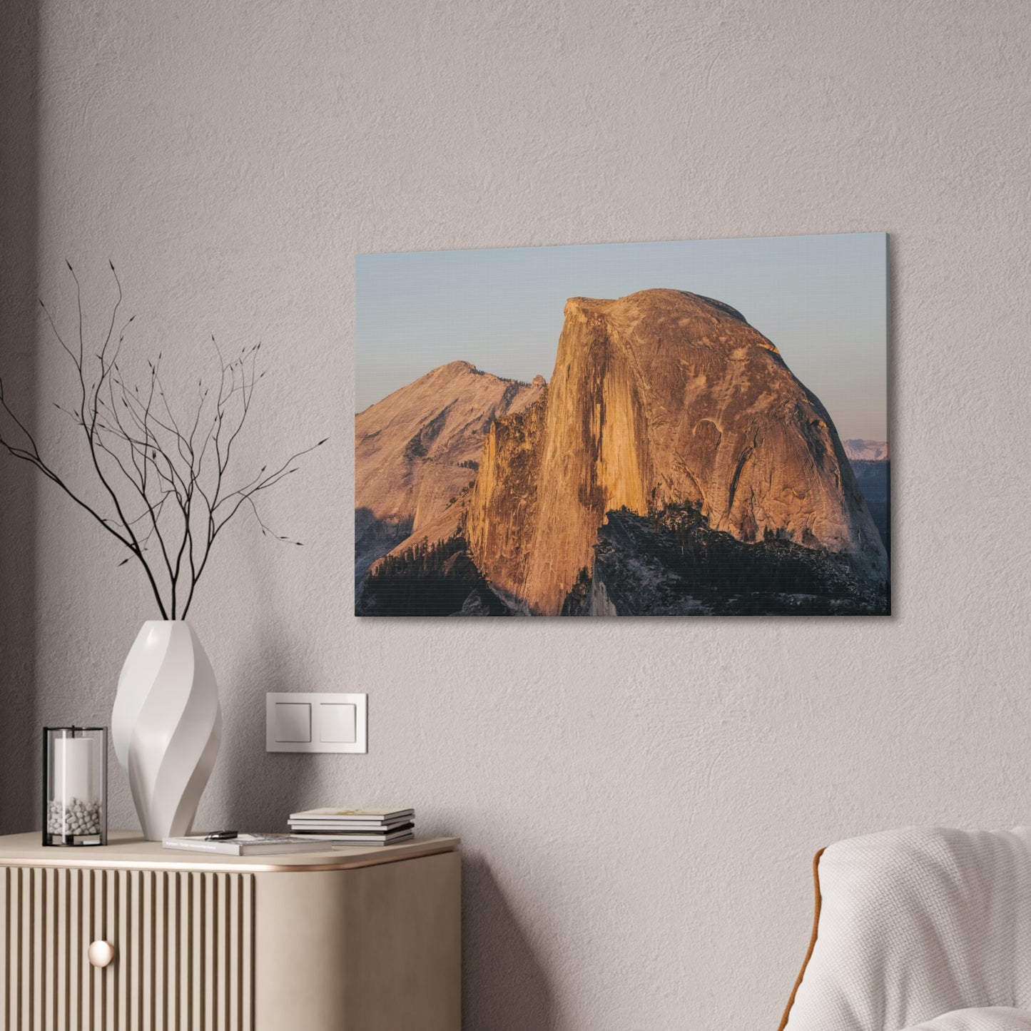 half Dome - Canvas Stretched, 0.75"