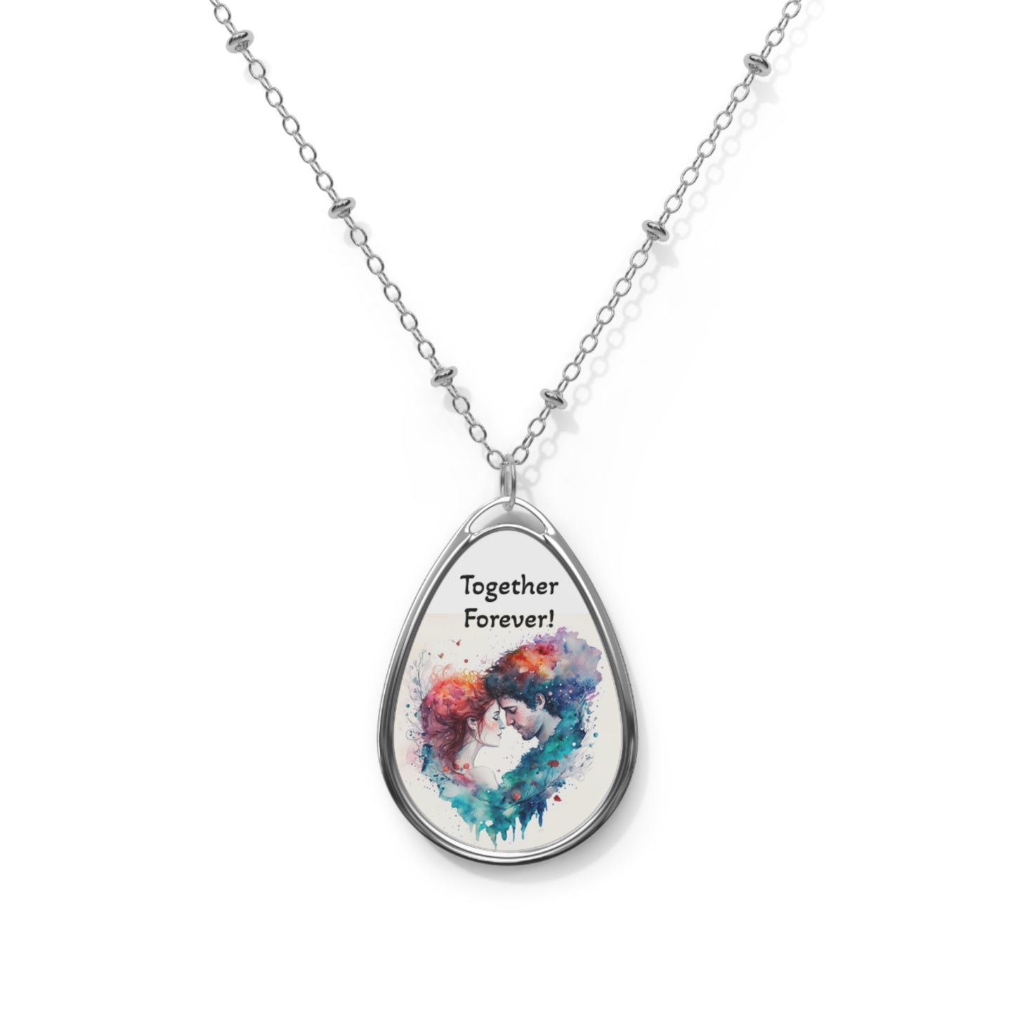 Forever - Oval Necklace- Mother's Day - Jewelry