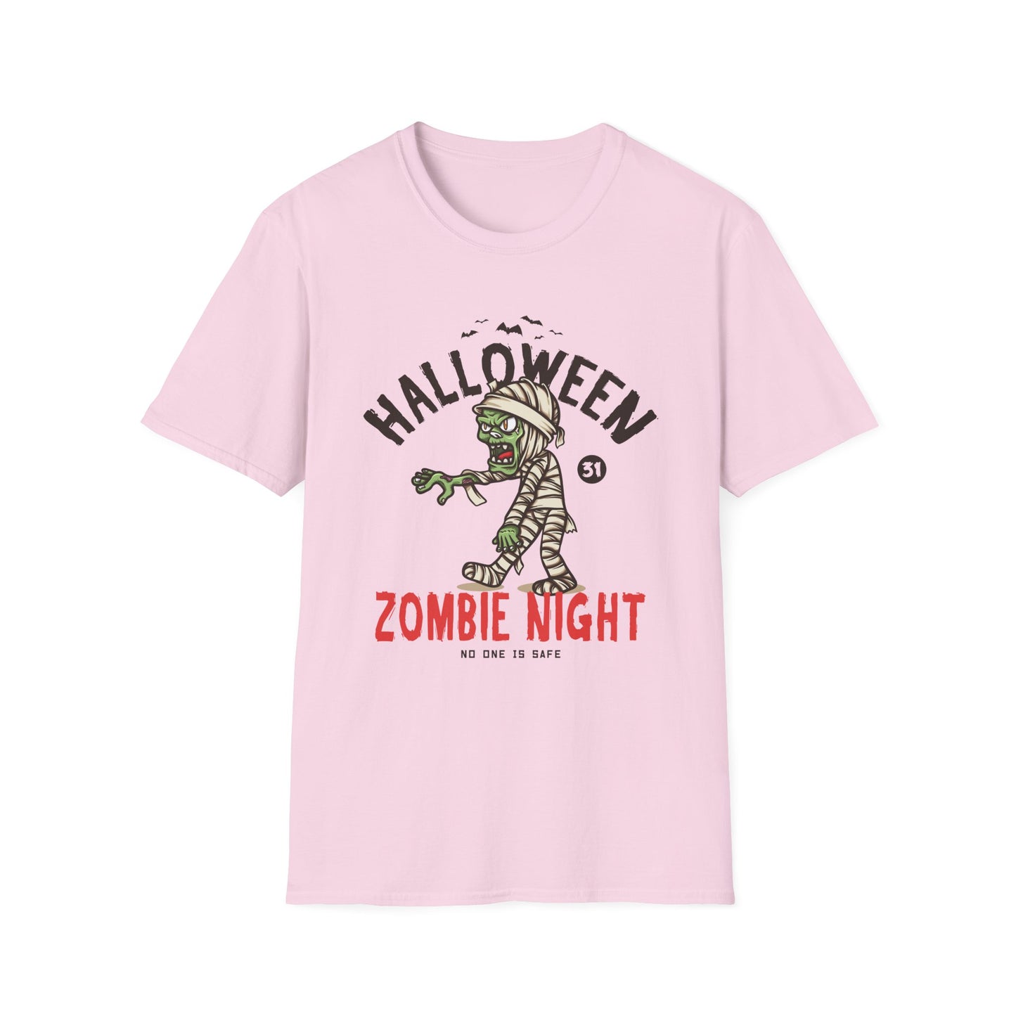 Zombie Night - Unisex Softstyle T-Shirt - Halloween