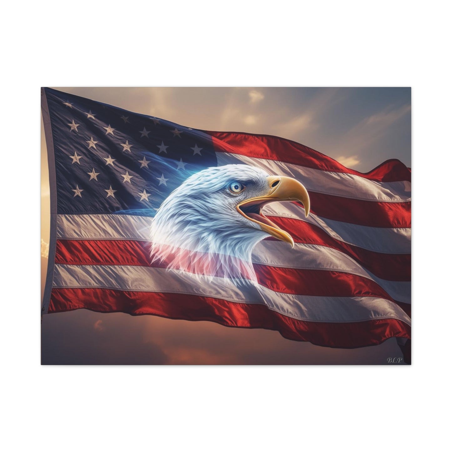 America - Canvas Stretched, 0.75" - 2026 Wall Art - Americana