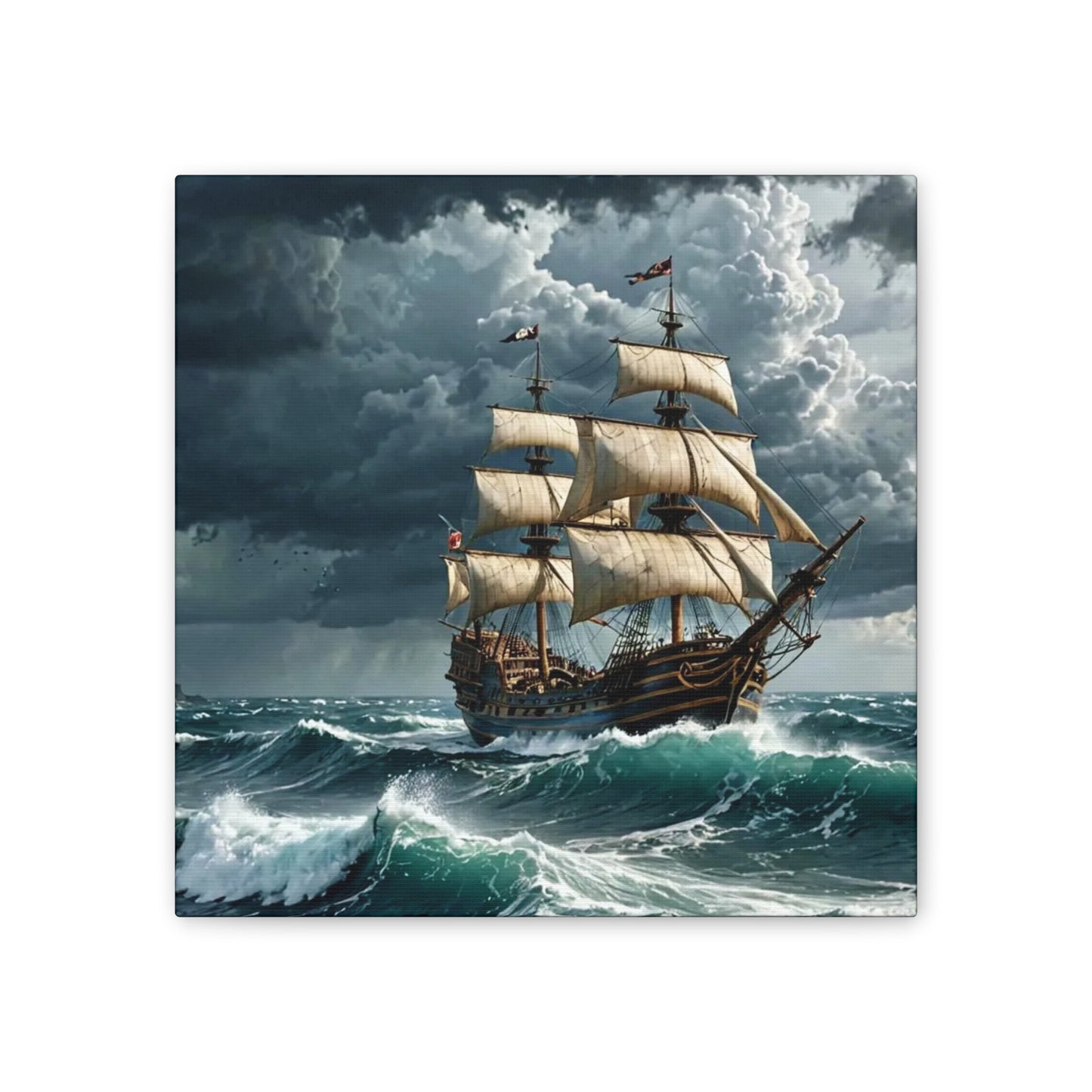 Sailing Ship - Canvas Stretched, 0.75" - Father's Day