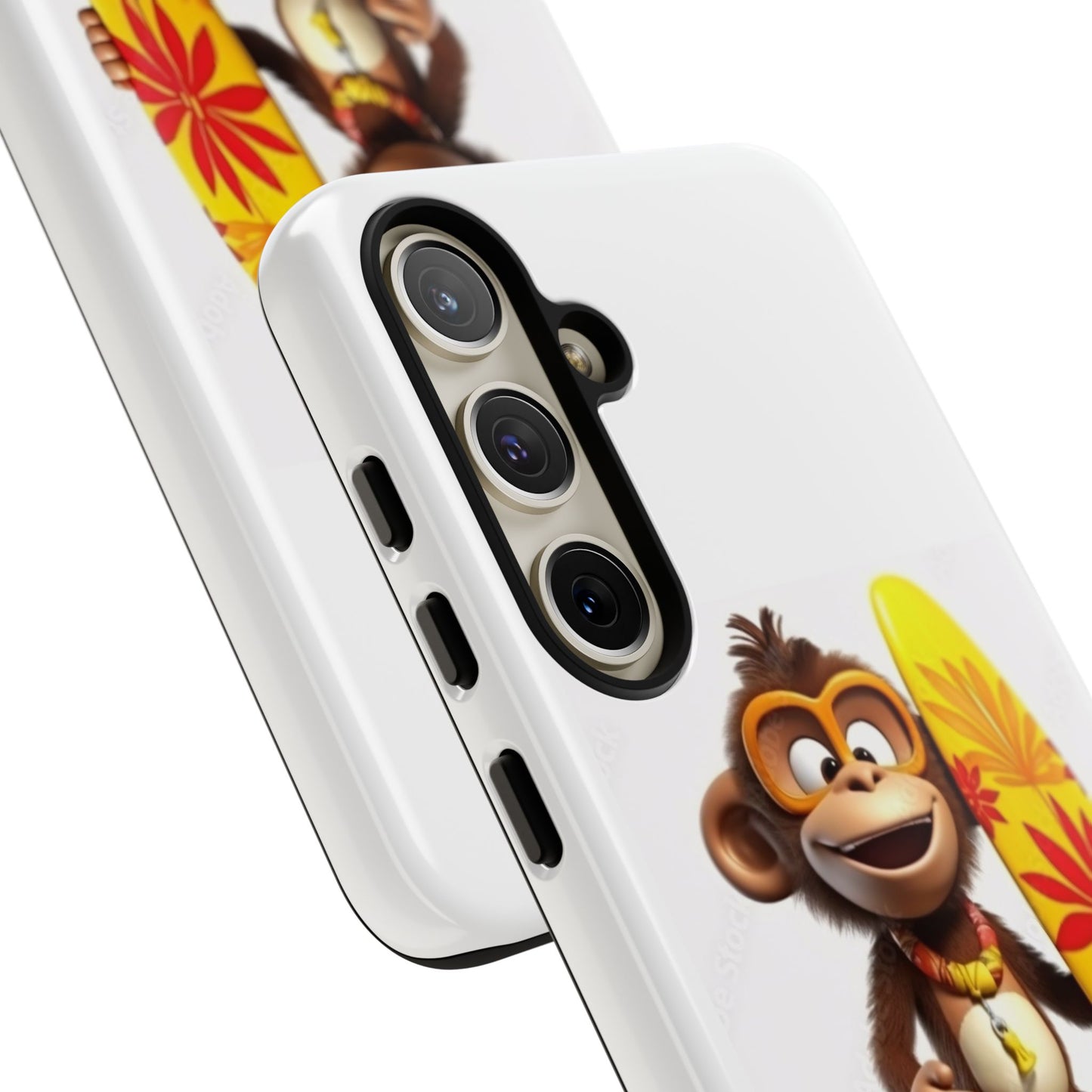 Surfer Monkey -Tough Whimsical Phone Cases