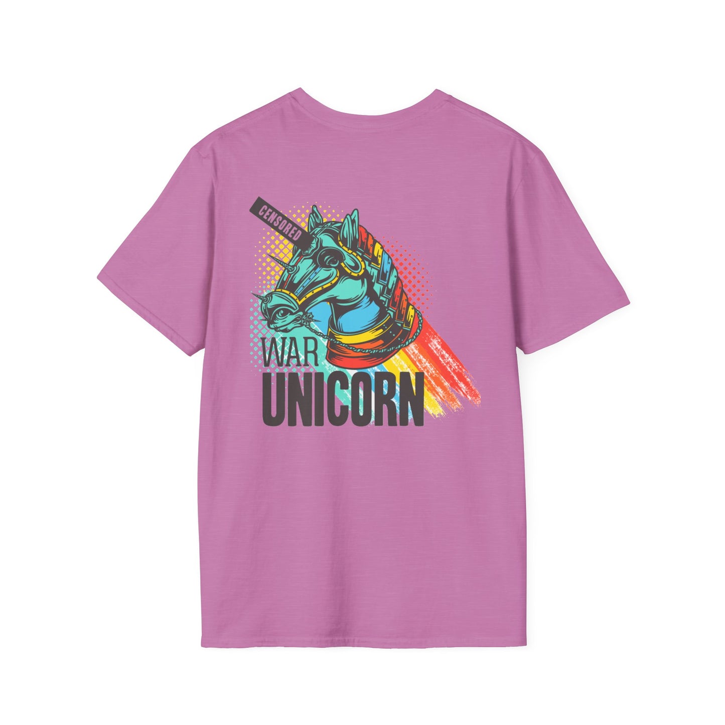 War Unicorn - Unisex Softstyle T-Shirts