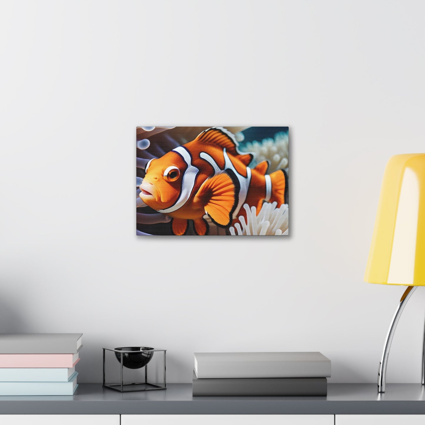 Clown Fish - Canvas Stretched, 0.75"