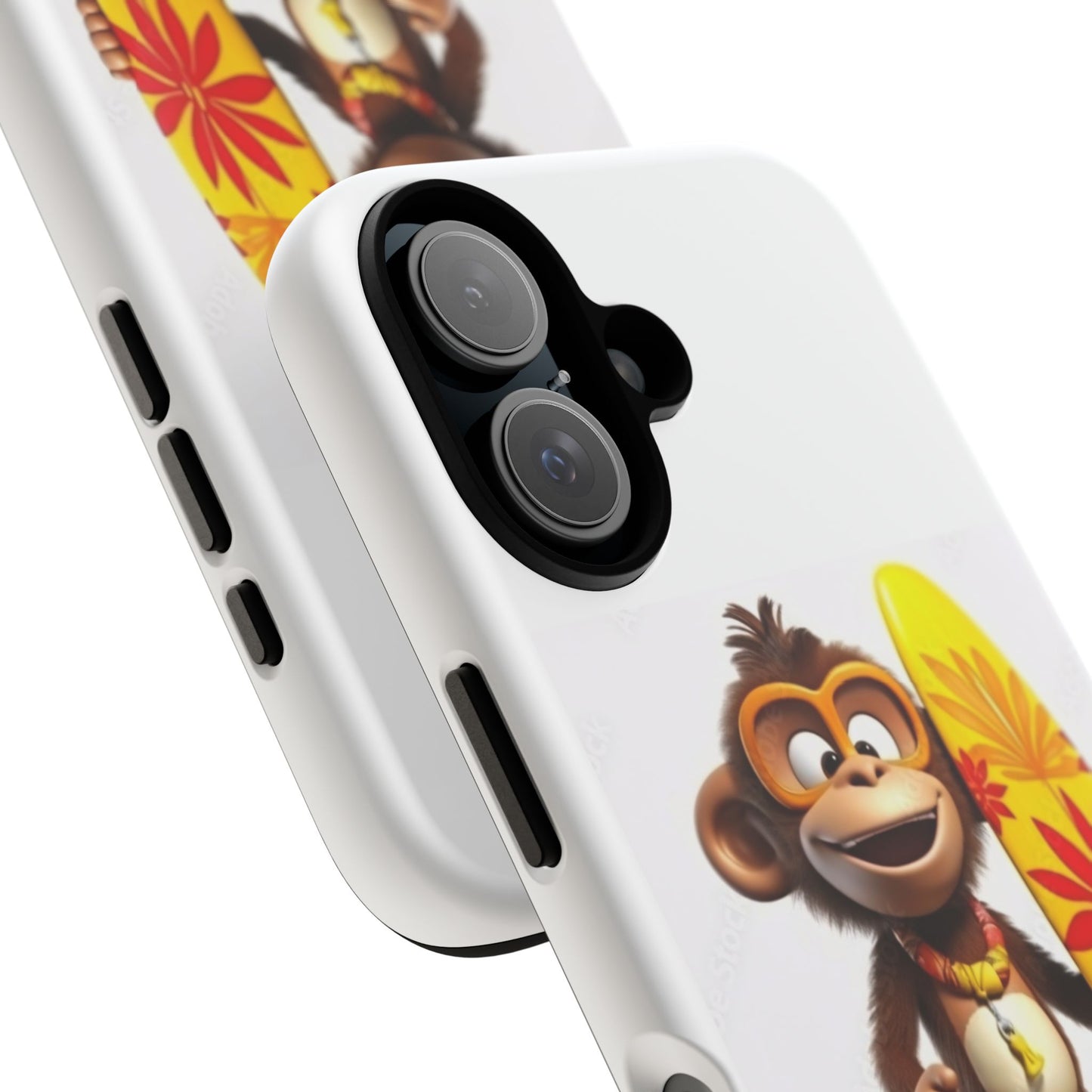 Surfer Monkey -Tough Whimsical Phone Cases