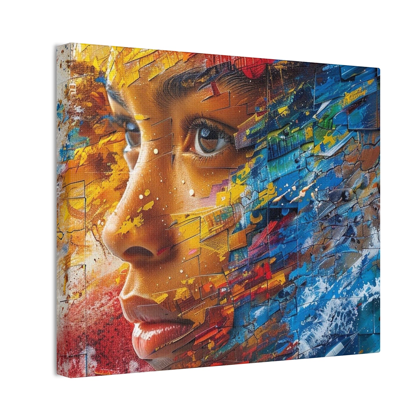 She - Canvas Stretched, 0.75"