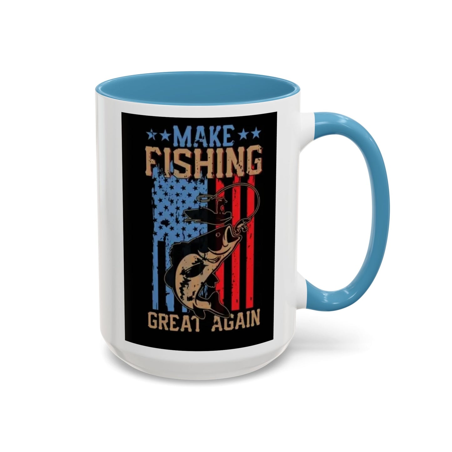 Make Fishing Great Again - Whimsical and Military Mugs