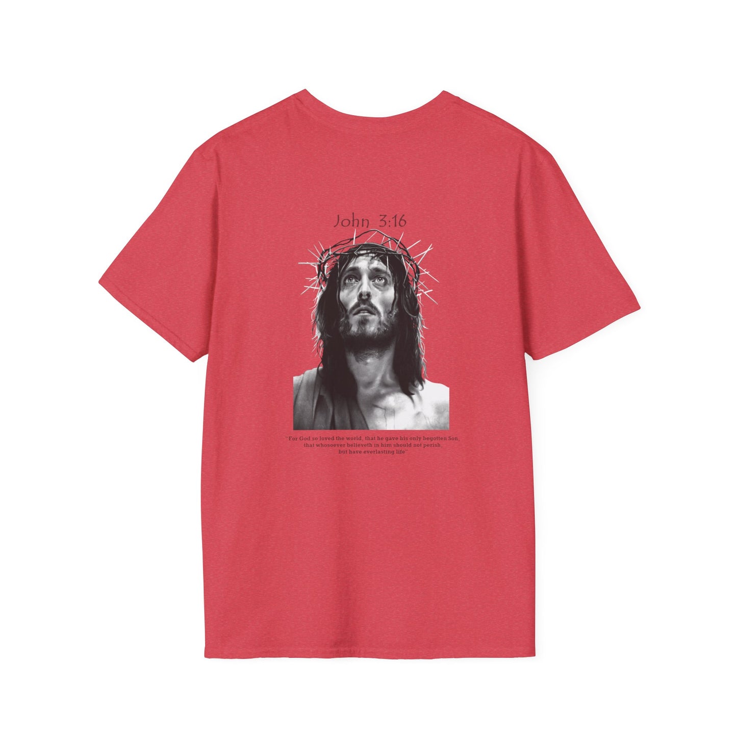 John 3:16 - Unisex Softstyle T-Shirt