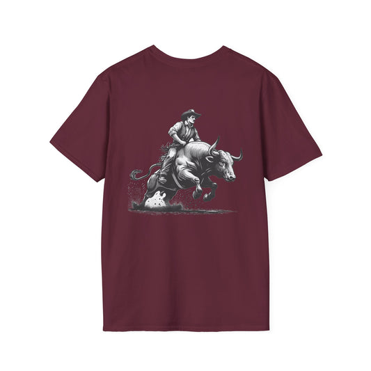 Bull Rider - Unisex Softstyle T-Shirt