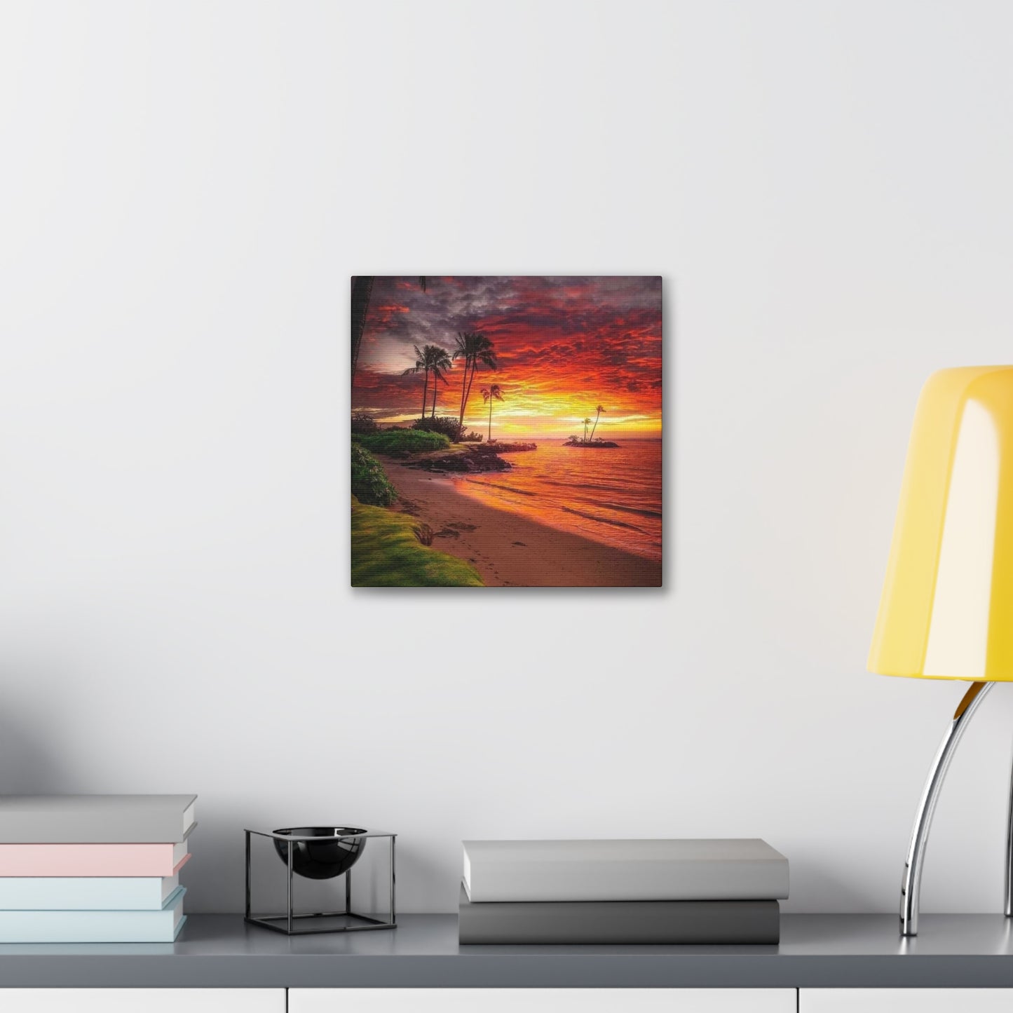 Sunset Island - Canvas Stretched, 0.75"