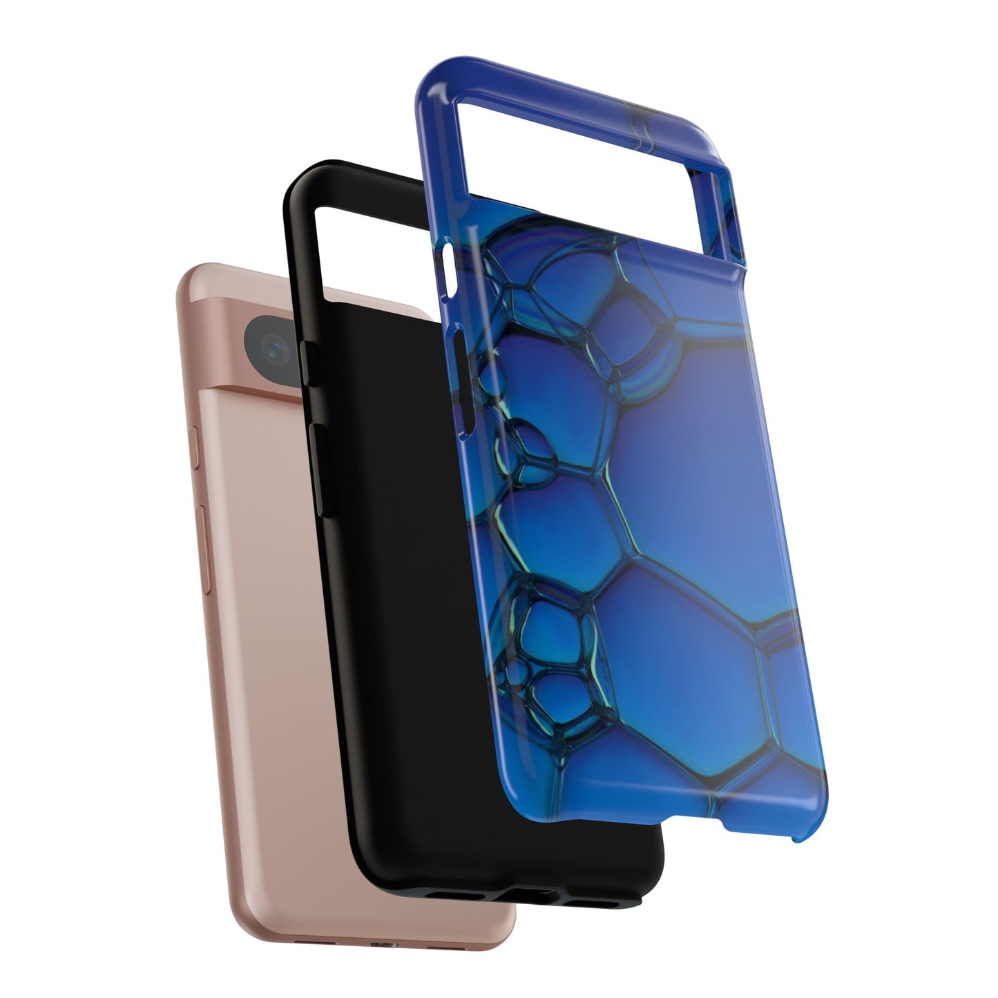 Blue Bubbles - Tough Cases - Whimsical Phone Cases