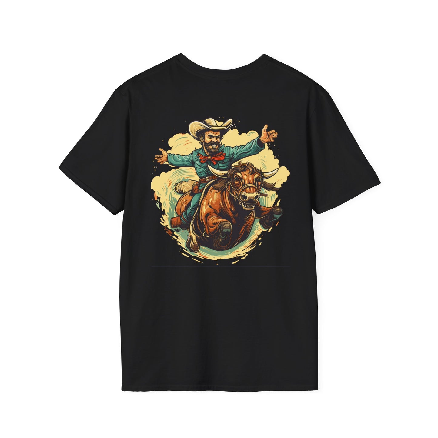 Bull Rider - Unisex Softstyle T-Shirt