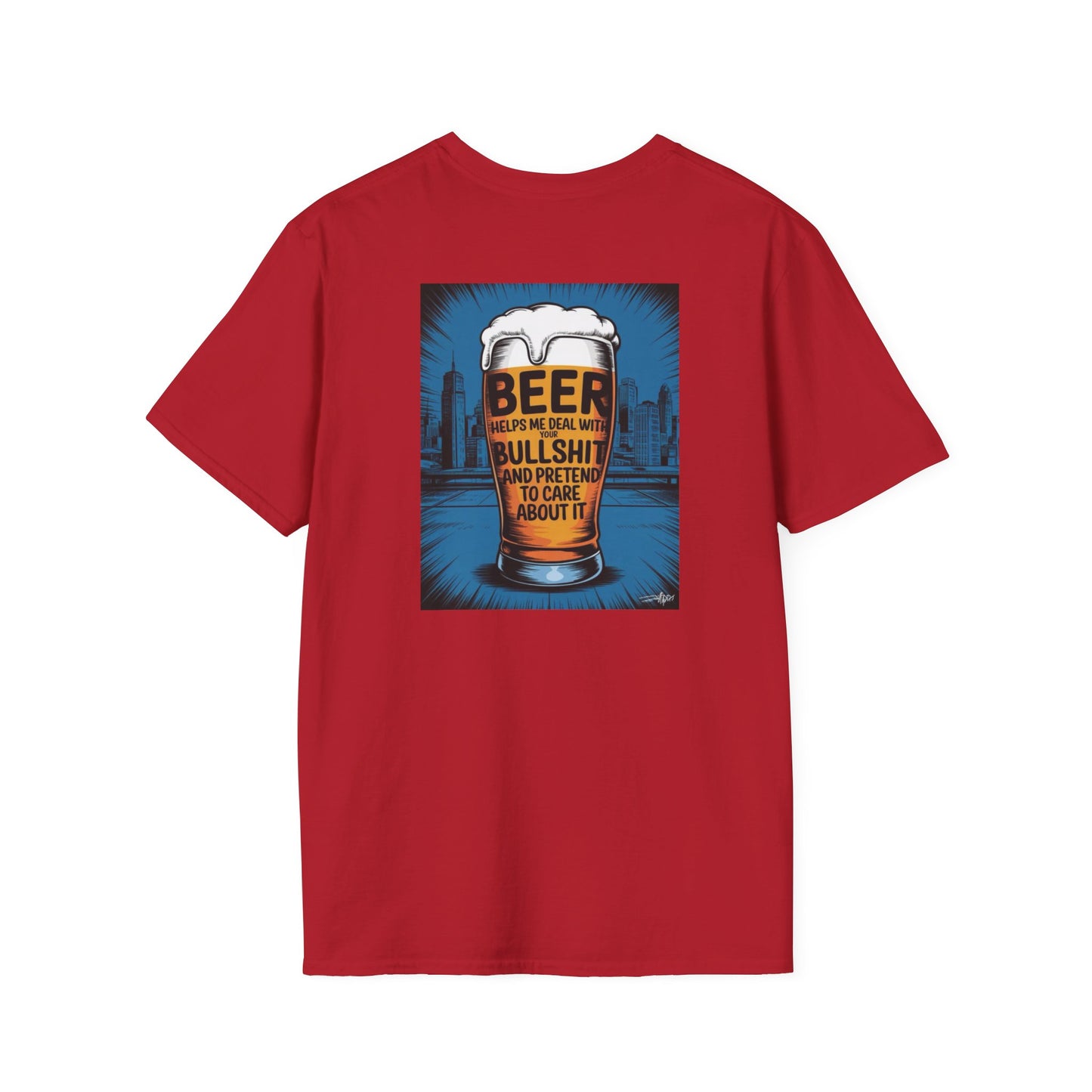 Beer - Unisex Softstyle T-Shirts