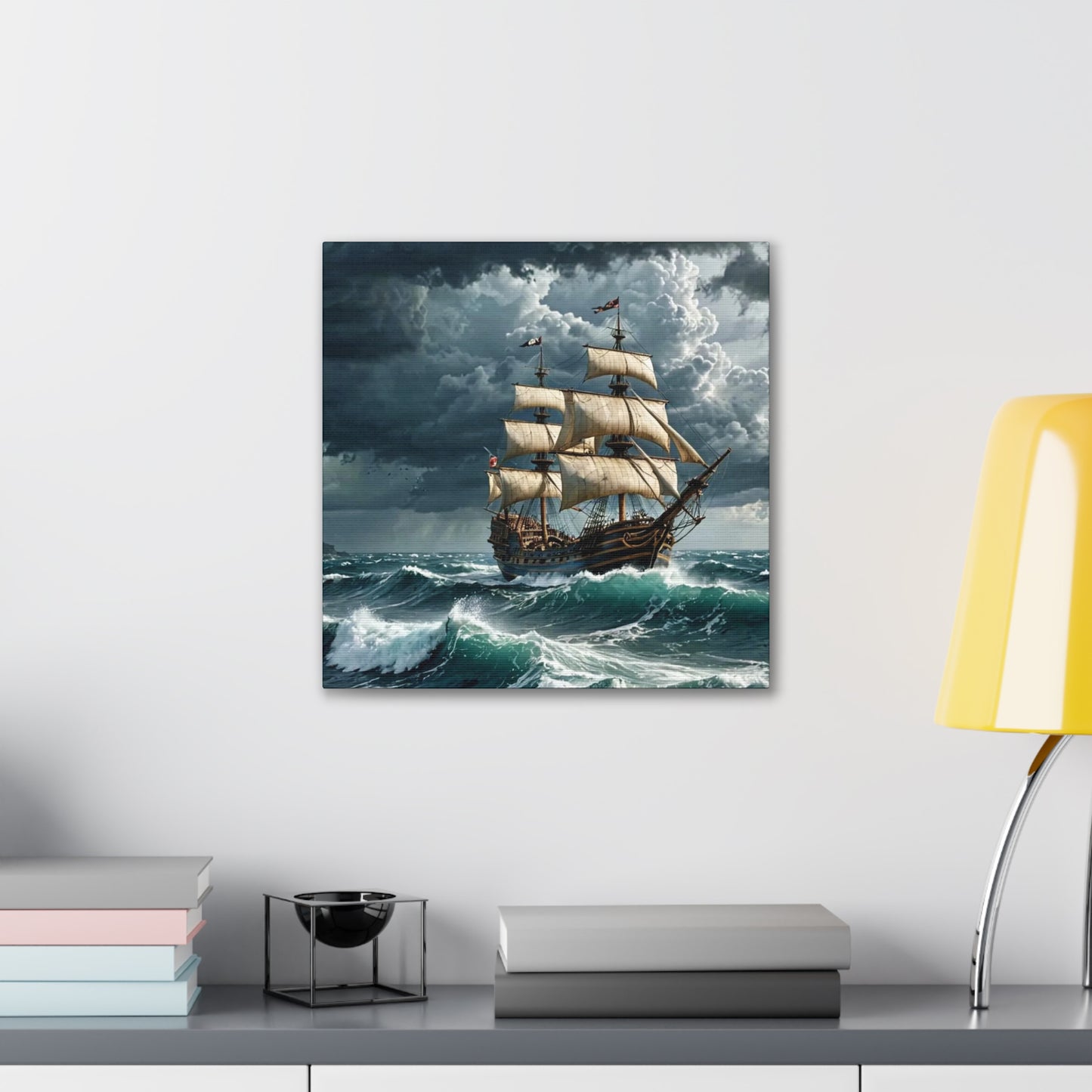 Sailing Ship - Canvas Stretched, 0.75" - Father's Day