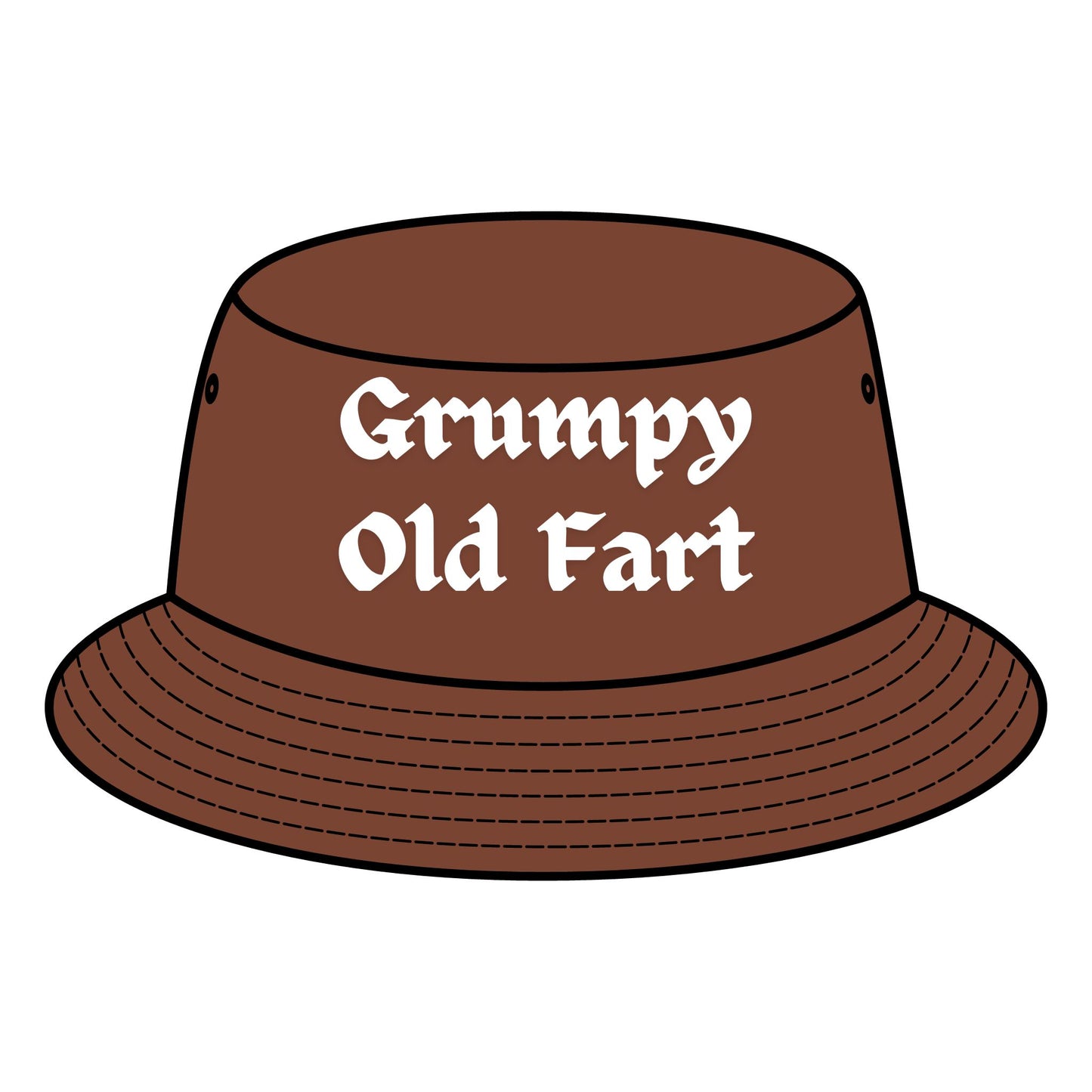 Grumpy Old Fart - Bucket Hat - Father's Day