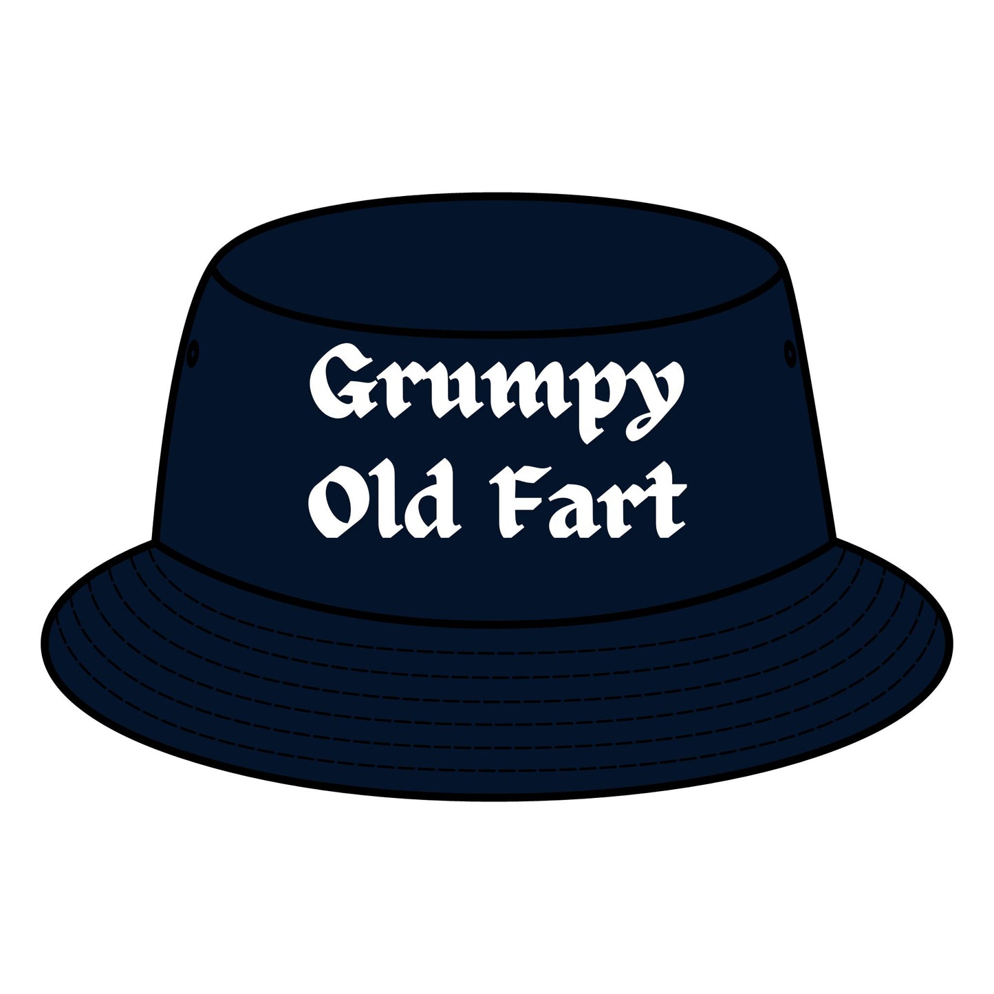 Grumpy Old Fart - Bucket Hat - Father's Day