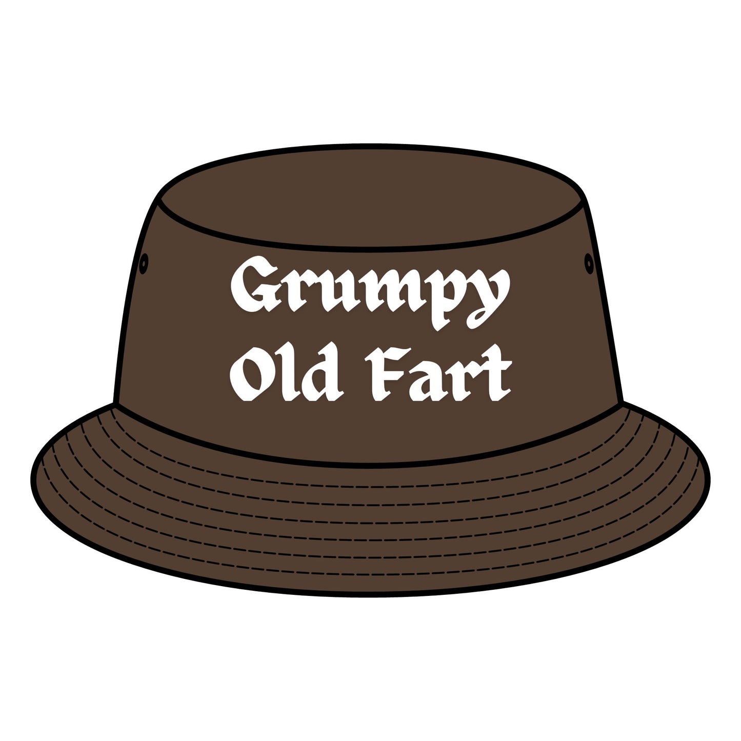 Grumpy Old Fart - Bucket Hat - Father's Day