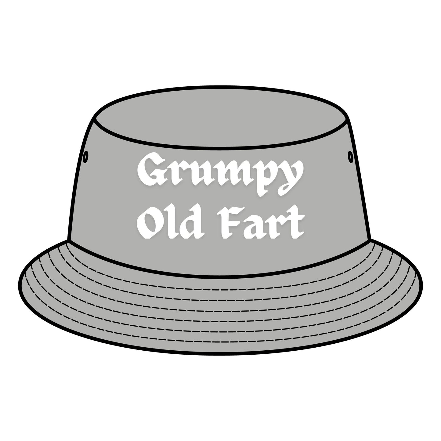 Grumpy Old Fart - Bucket Hat - Father's Day