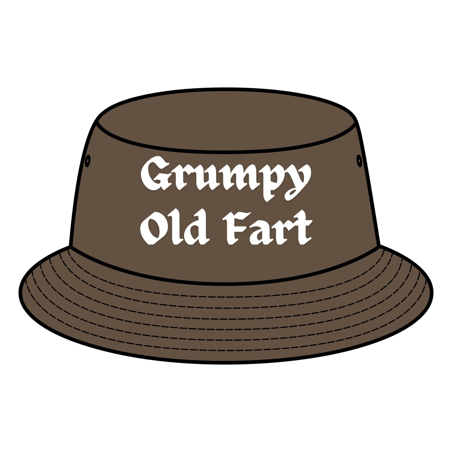 Grumpy Old Fart - Bucket Hat - Father's Day